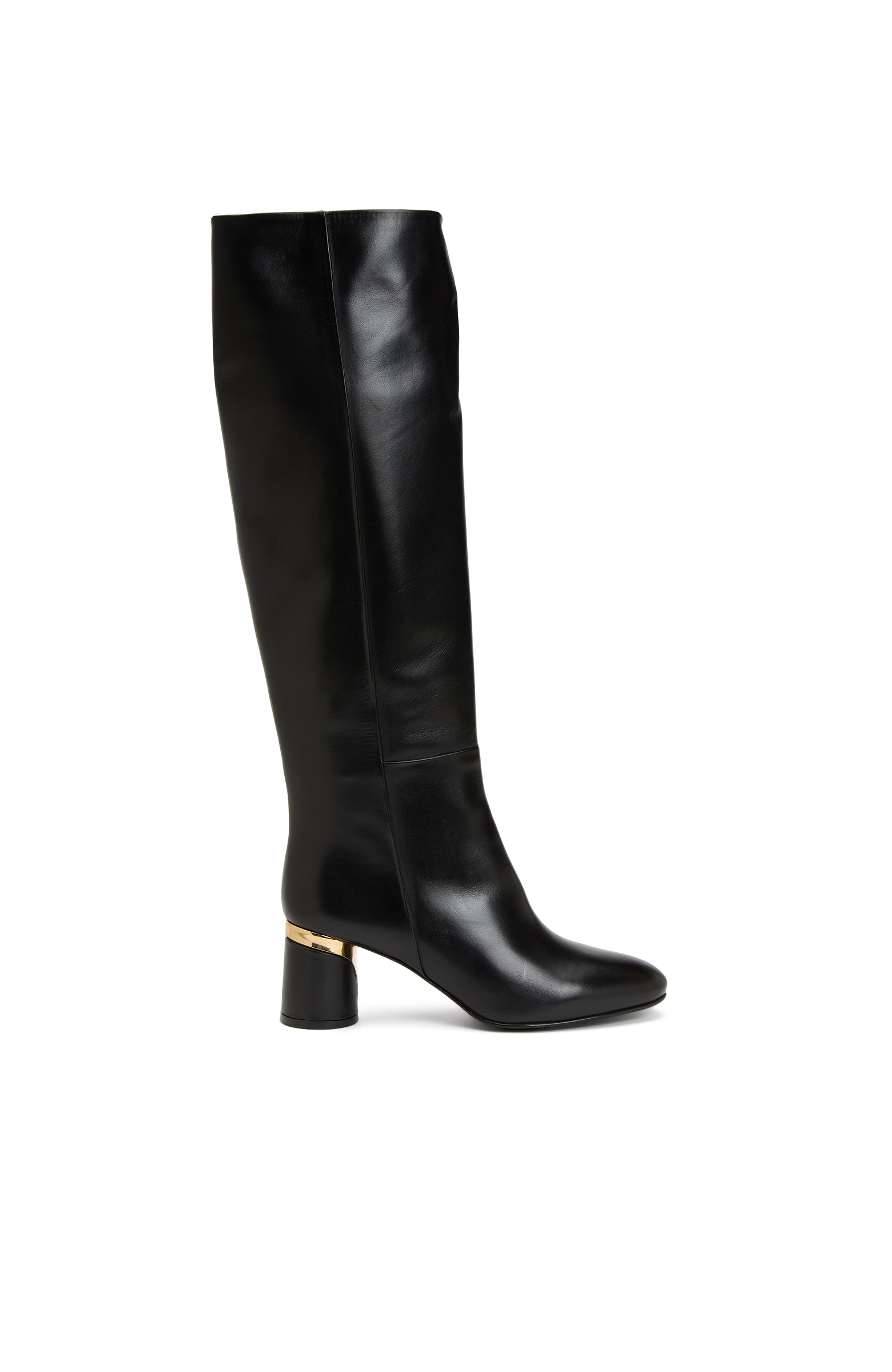 Siyah Kadın Deri Çizme