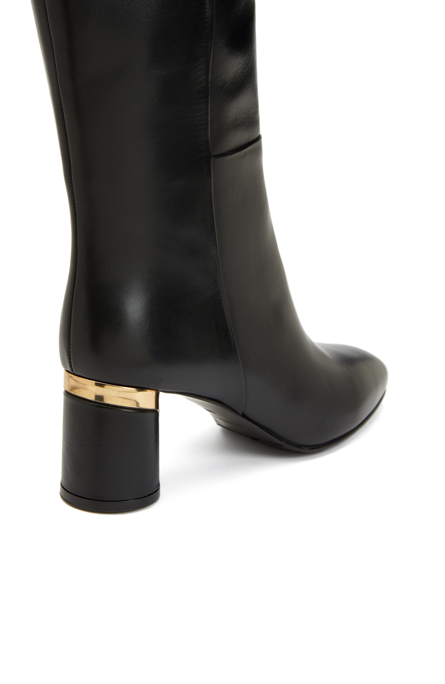 Siyah Kadın Deri Çizme