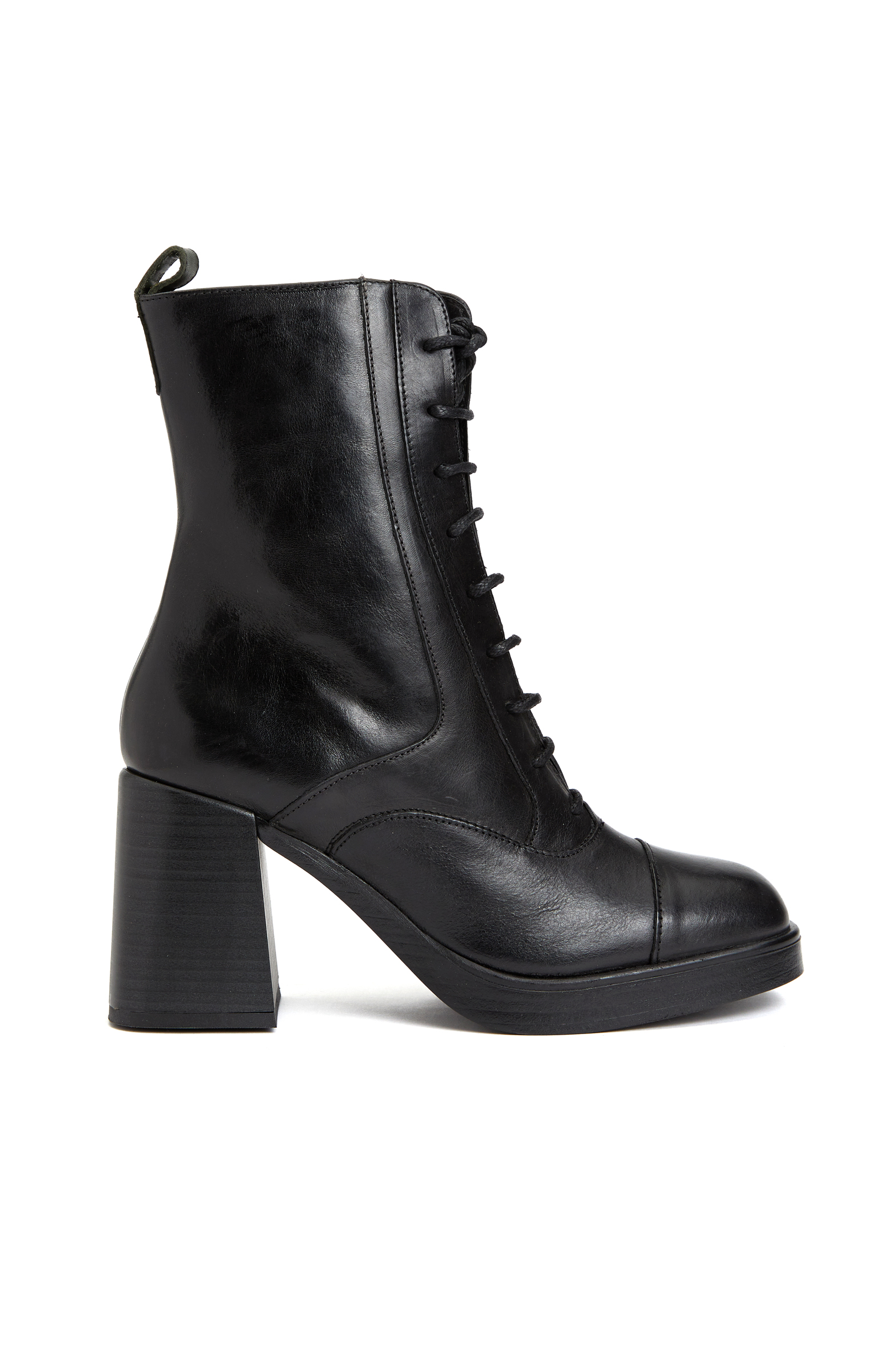 Siyah Kadın Deri Bot