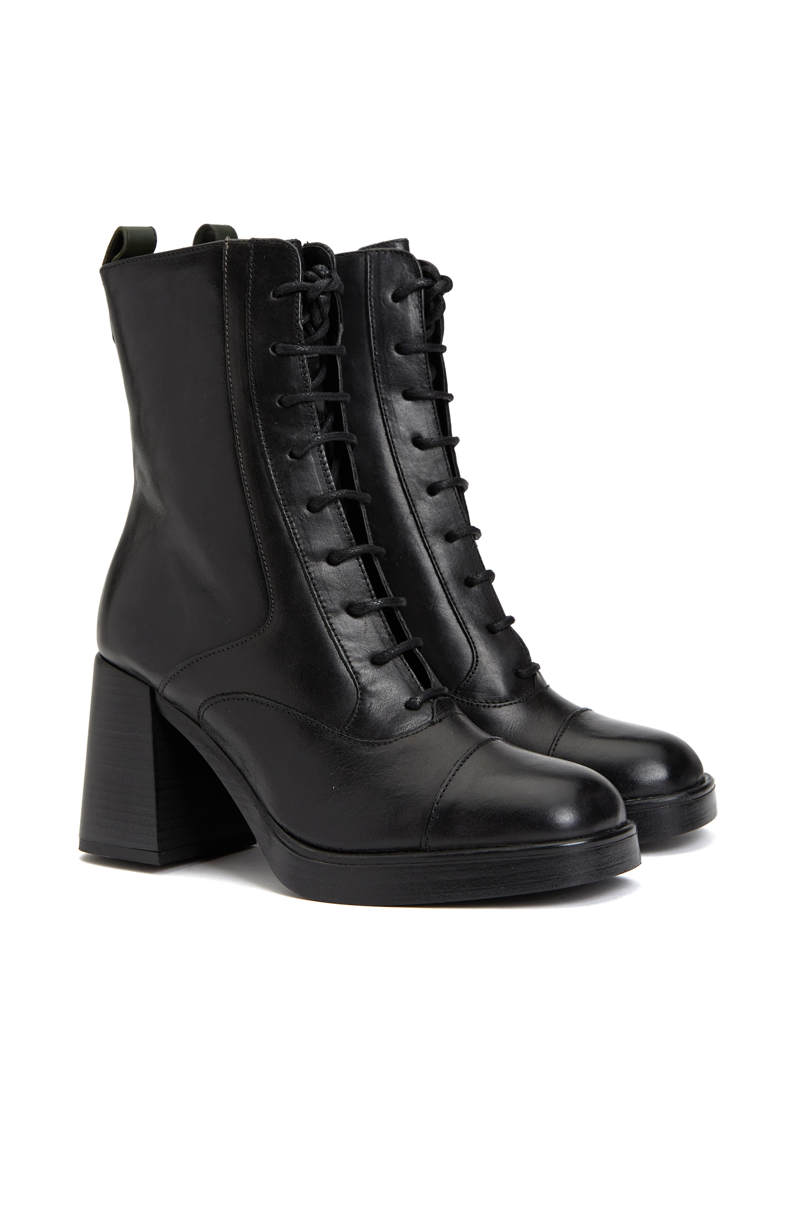 Siyah Kadın Deri Bot