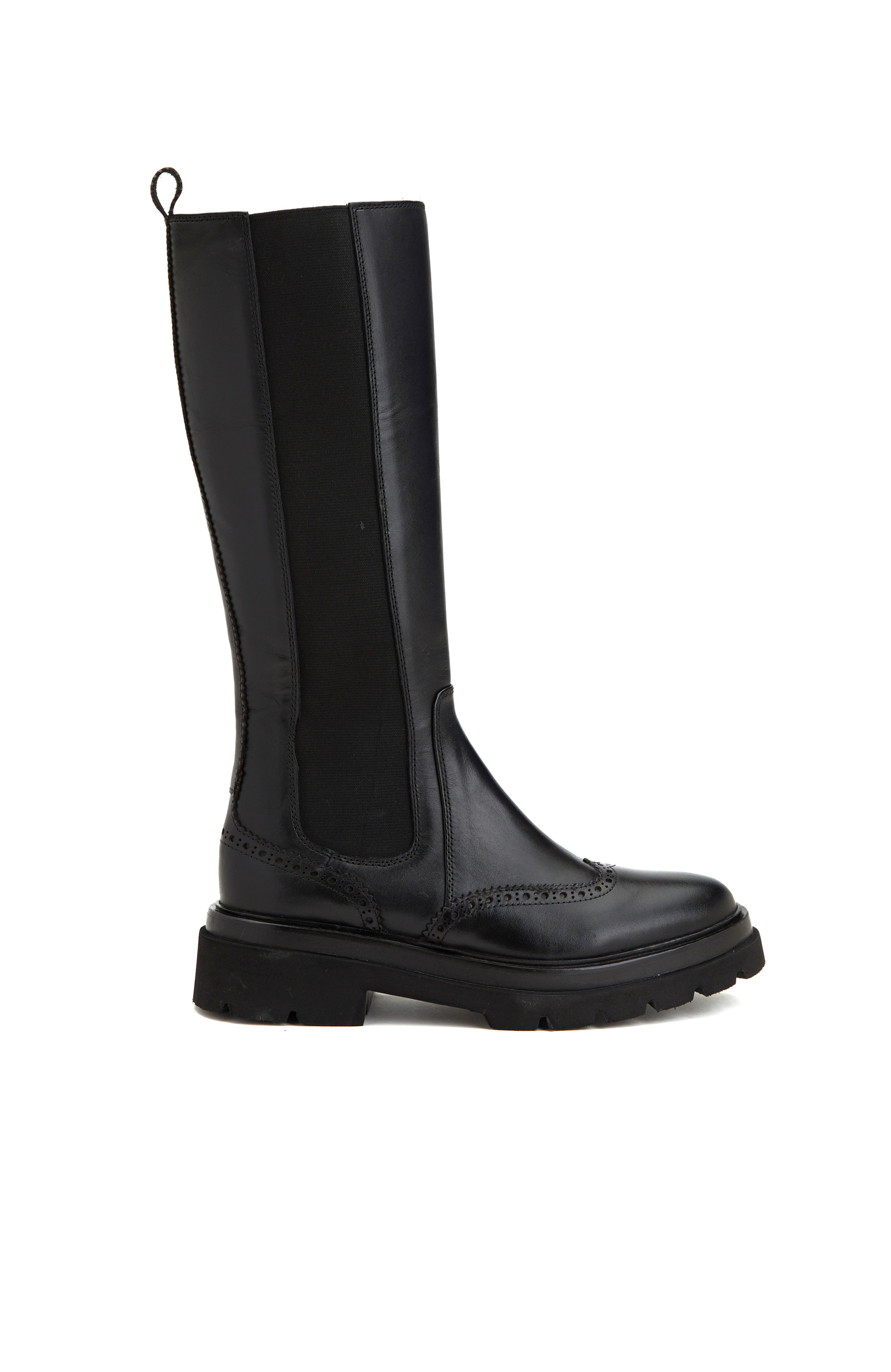 Siyah Kadın Deri Çizme