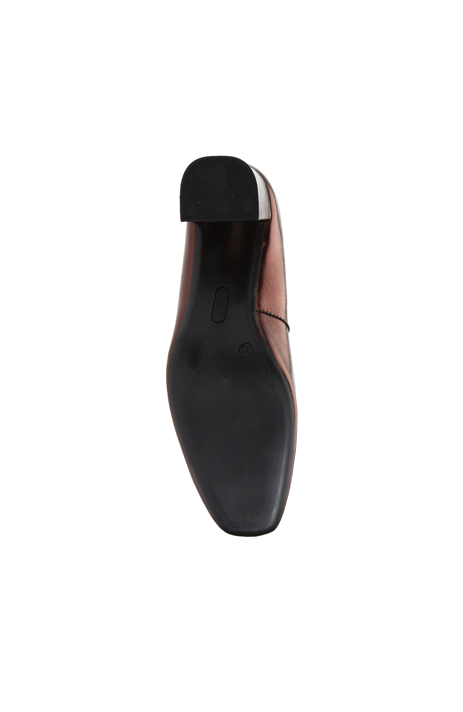 Bordo Kadın Deri Stiletto