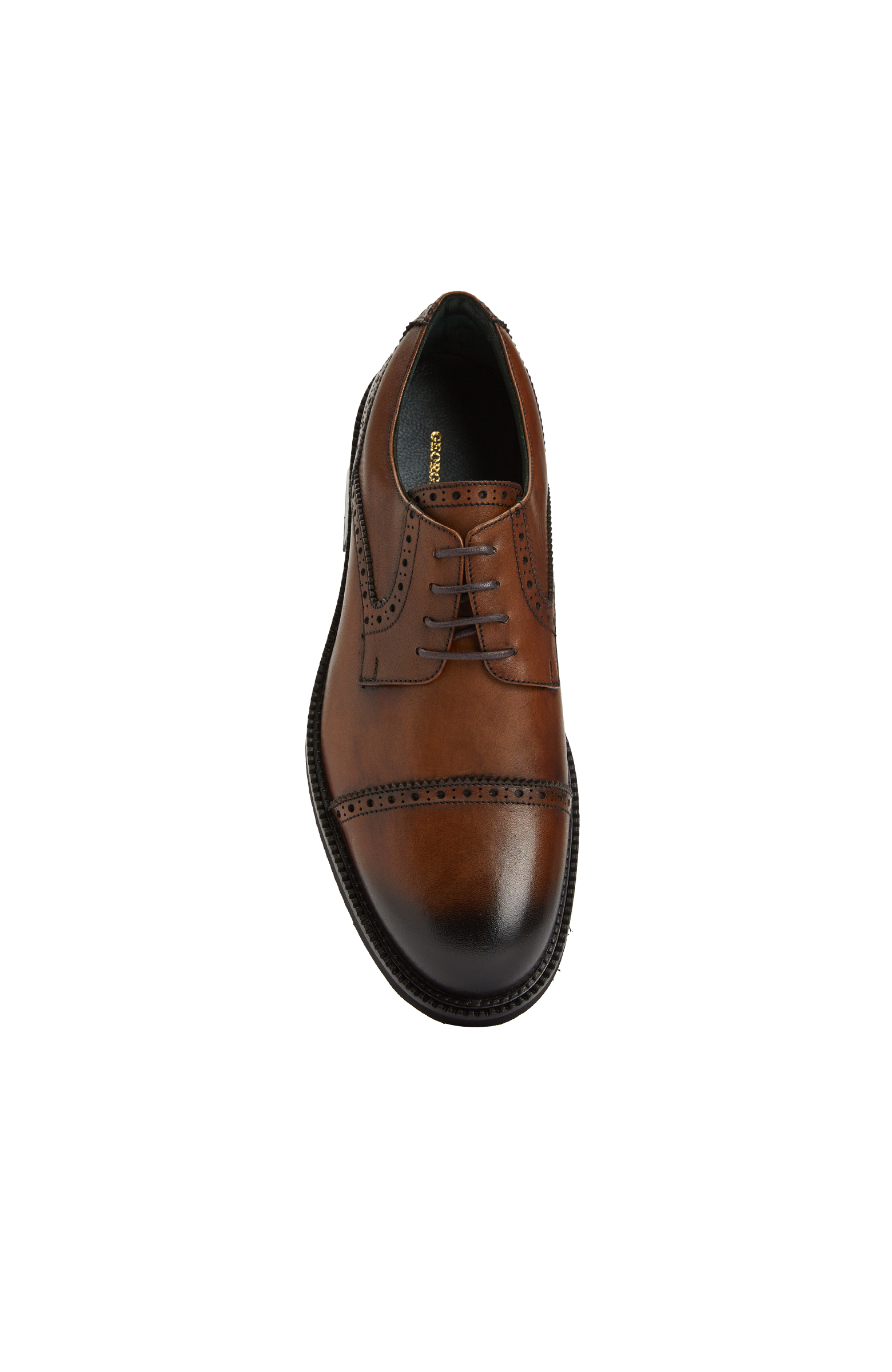 Kahverengi Erkek Deri Ayakkabı