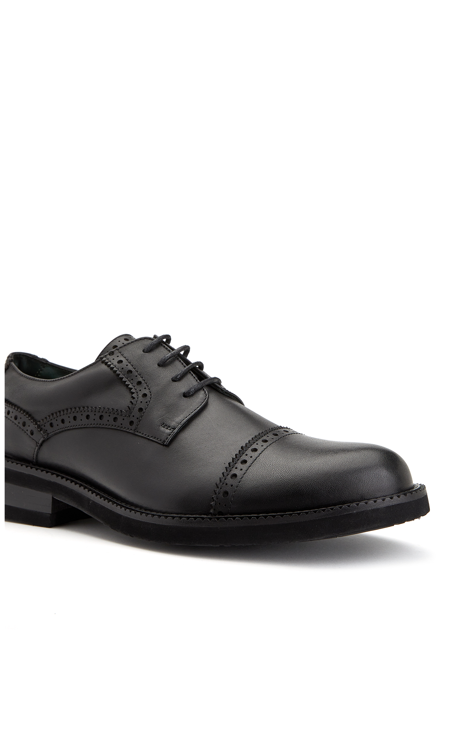 Siyah Erkek Deri Ayakkabı