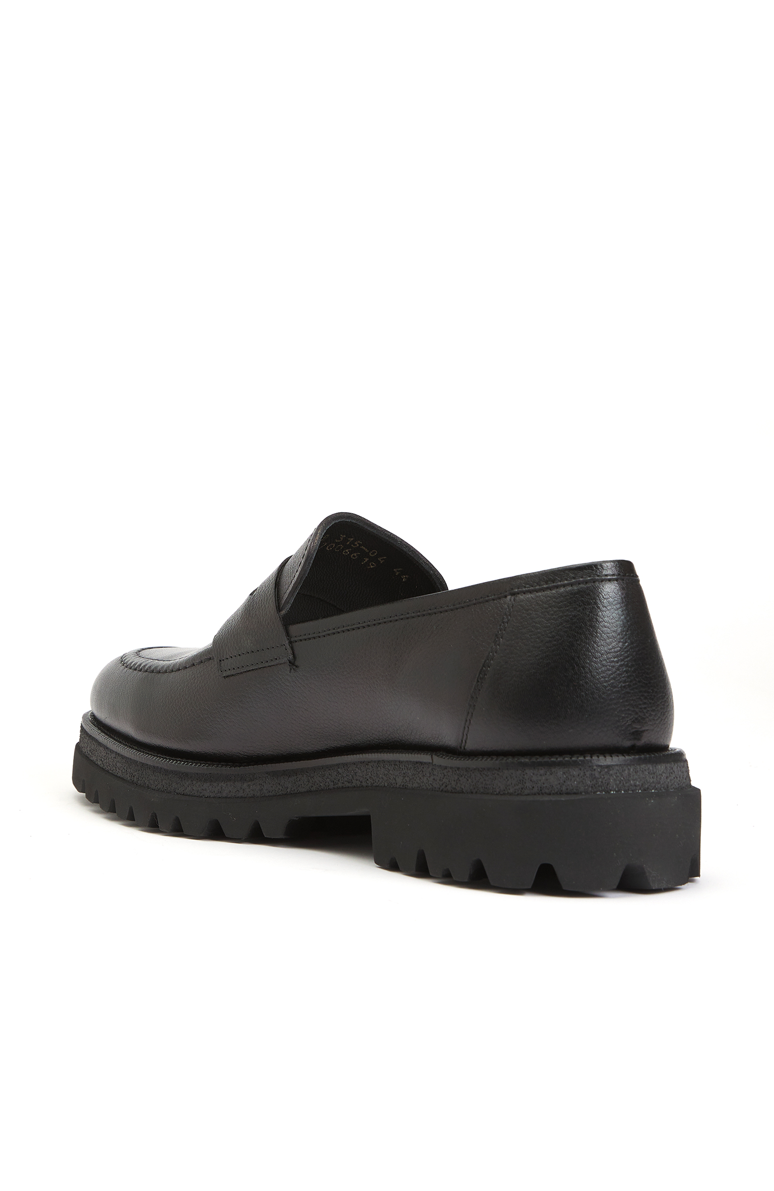 Siyah Erkek Deri Loafer