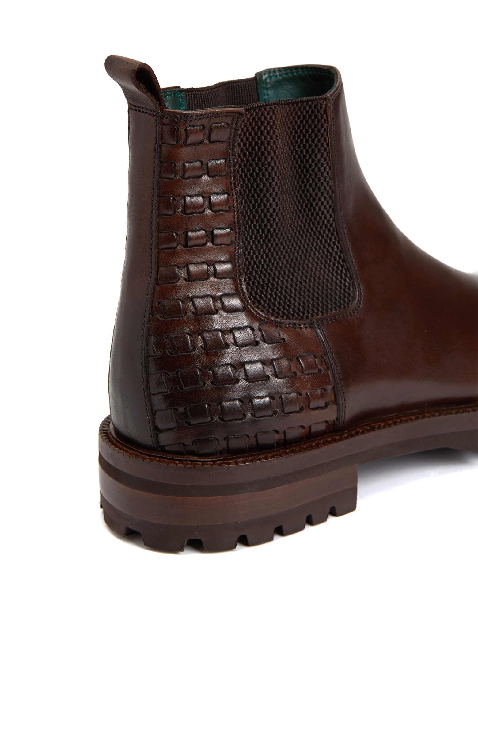 Kahverengi Erkek Deri Bot