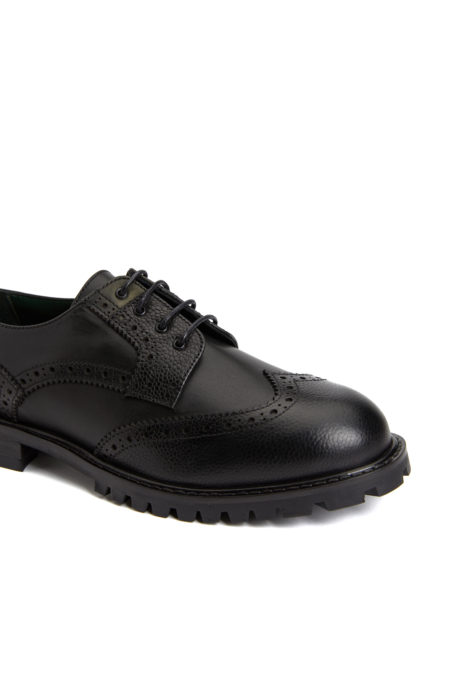 Siyah Kadın Deri Ayakkabı