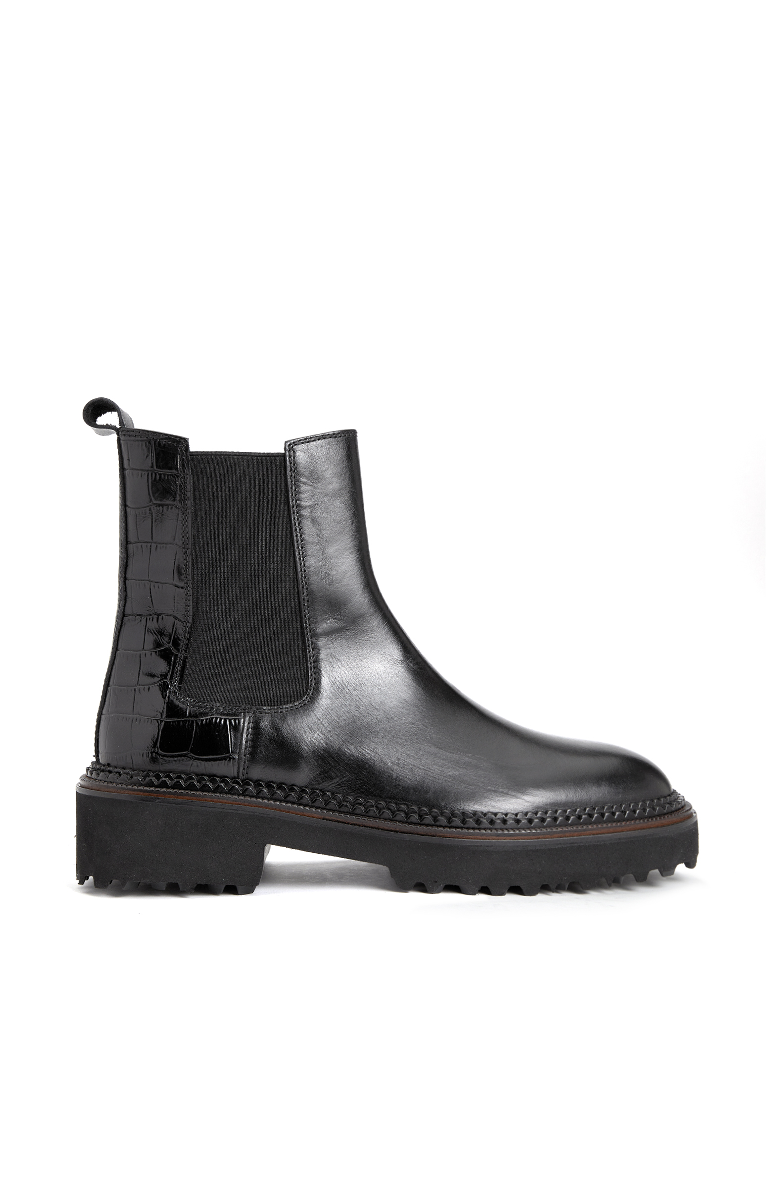 Siyah Kadın Deri Bot