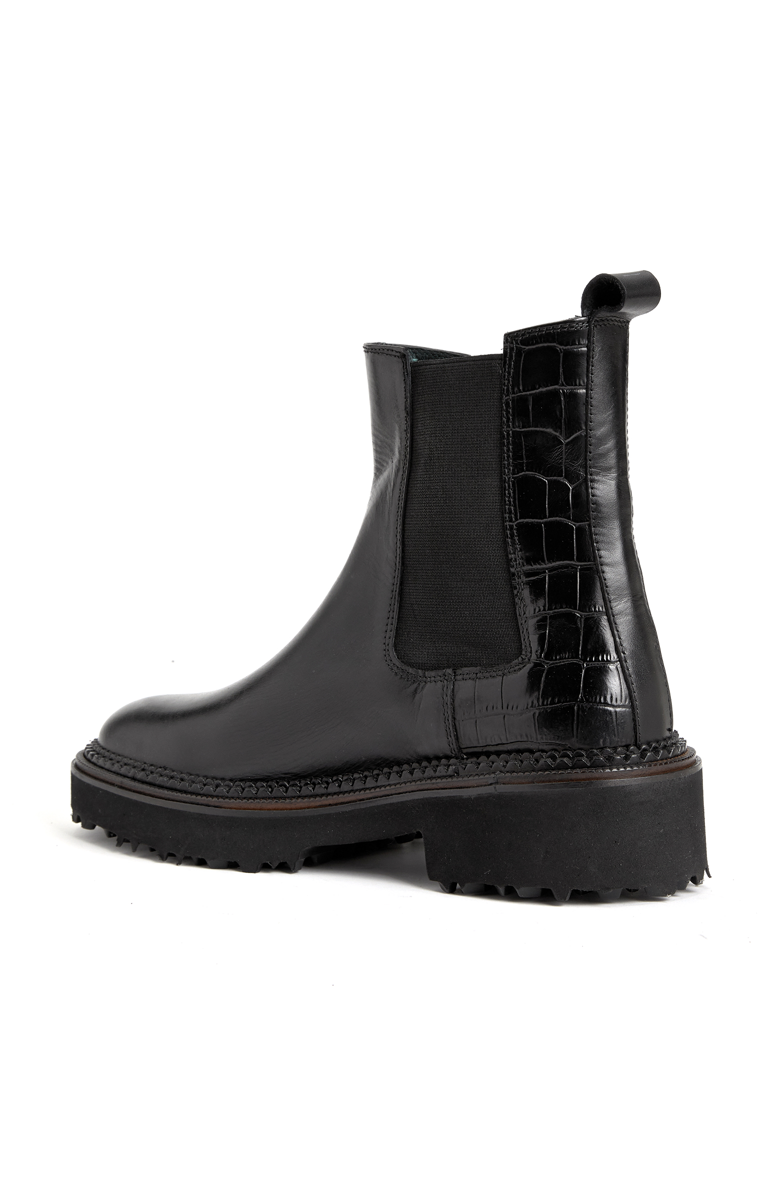 Siyah Kadın Deri Bot