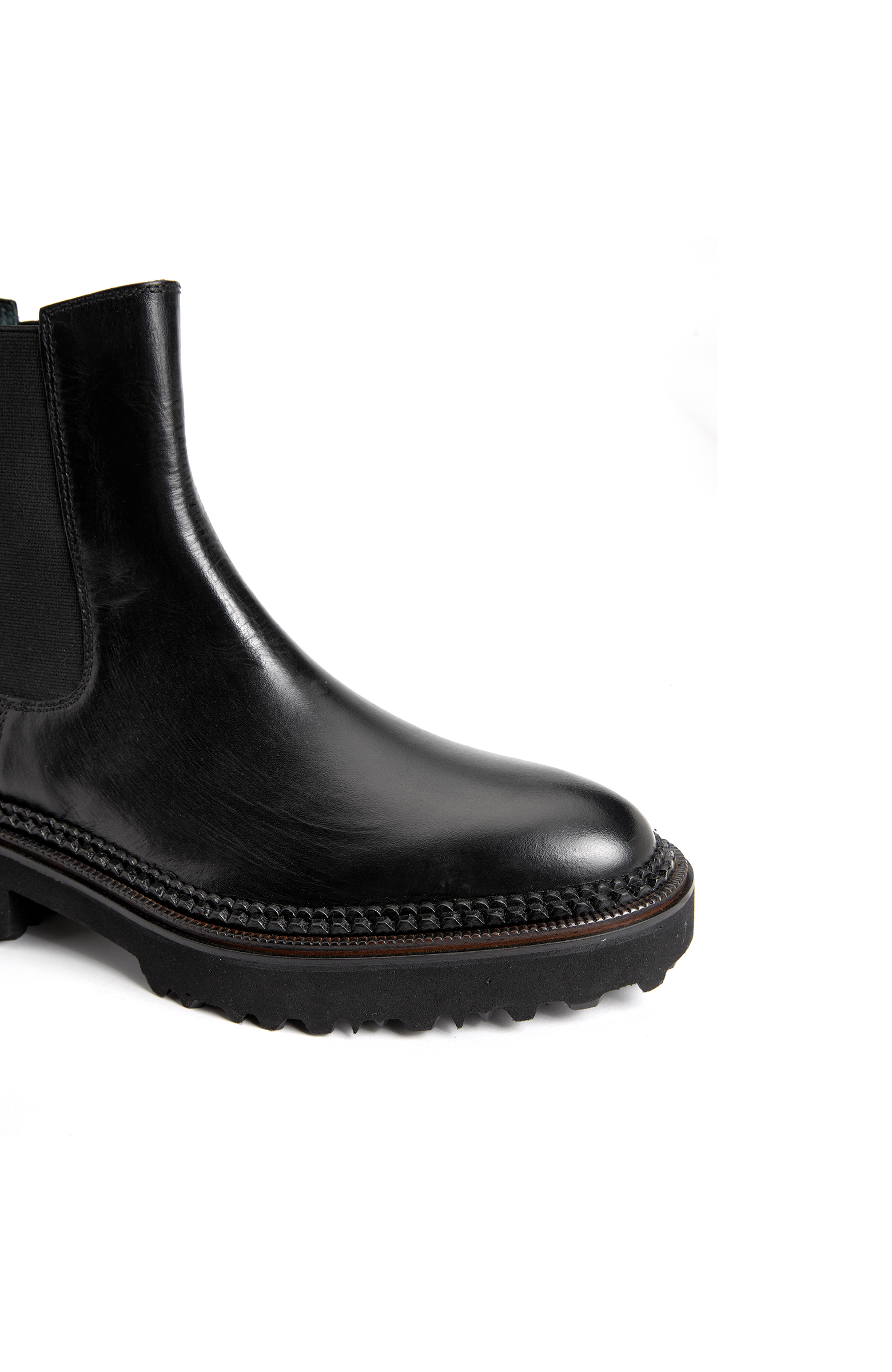 Siyah Kadın Deri Bot