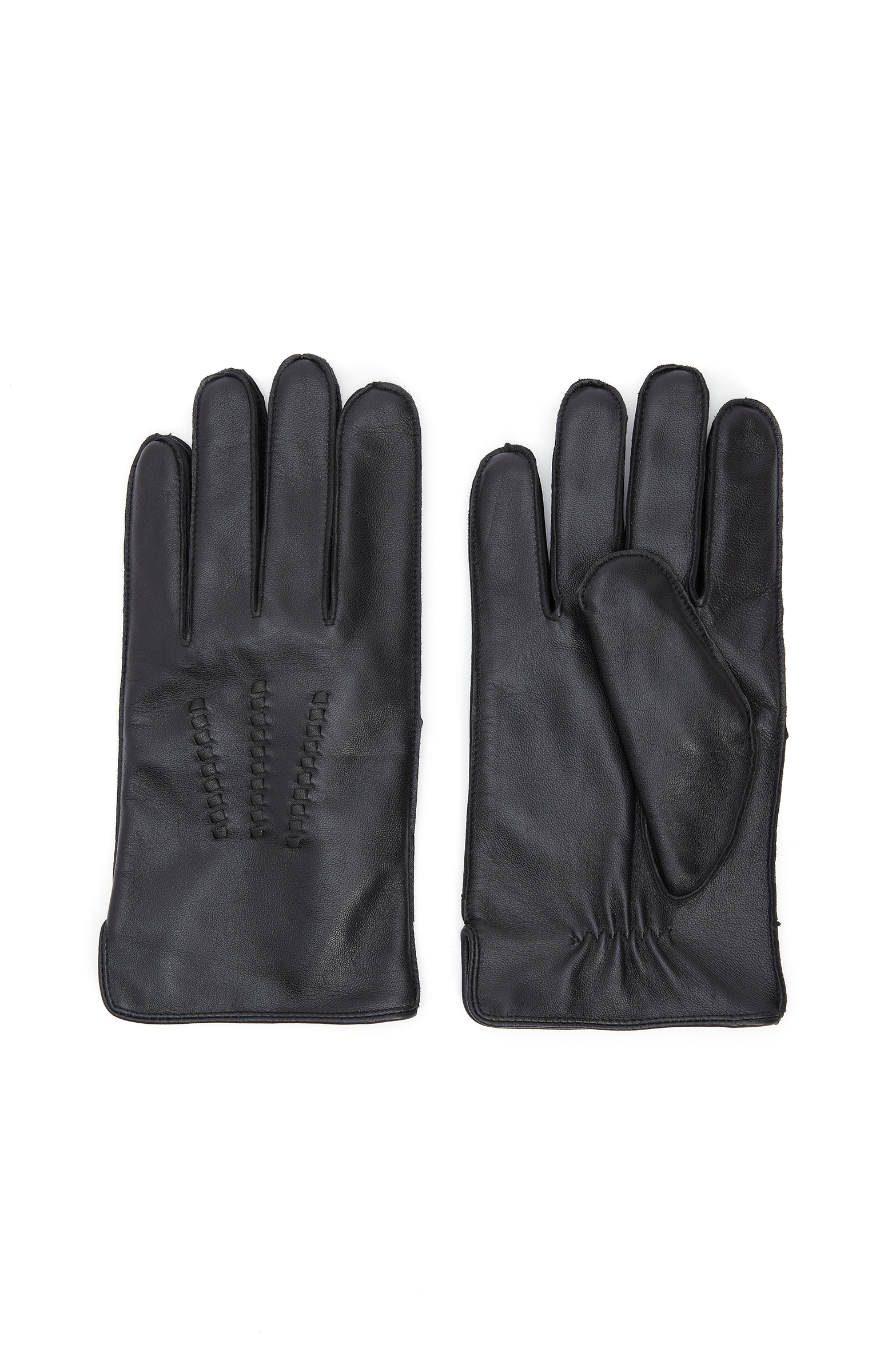 Siyah Erkek Deri Eldiven