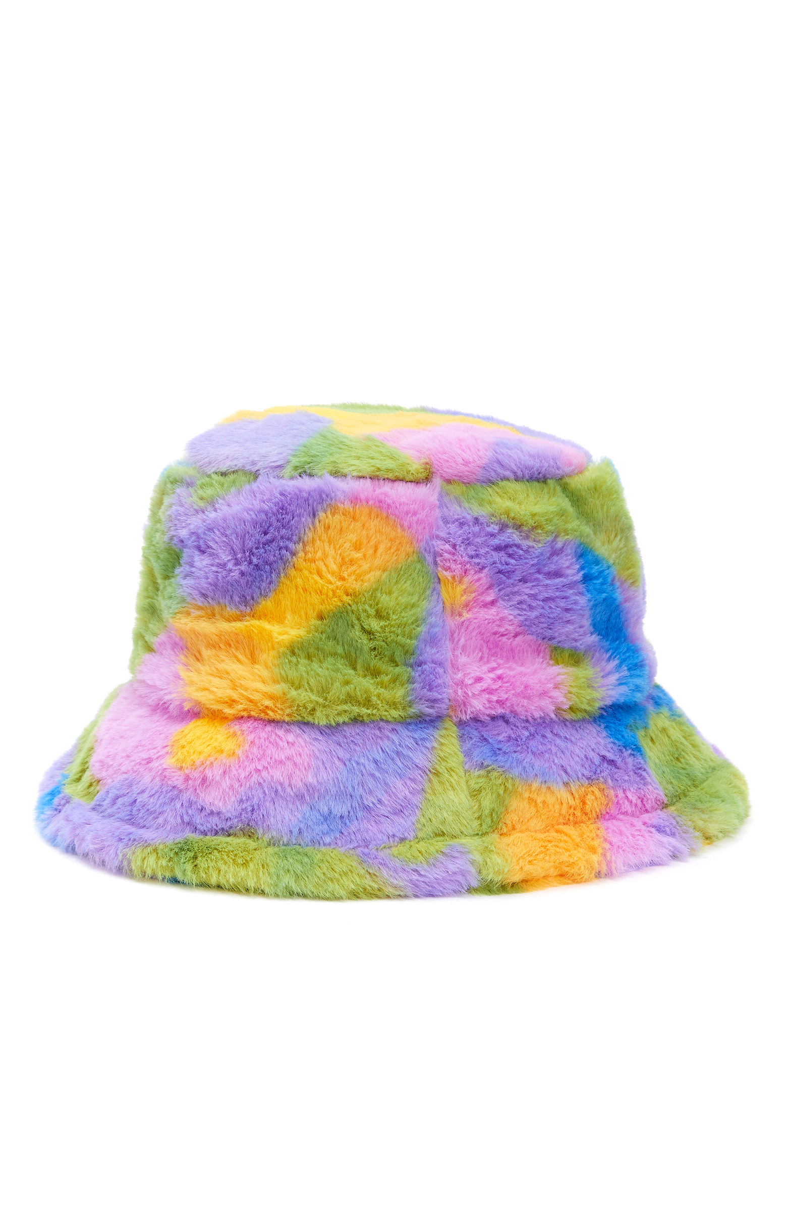 Renkli Kadın Bucket Şapka