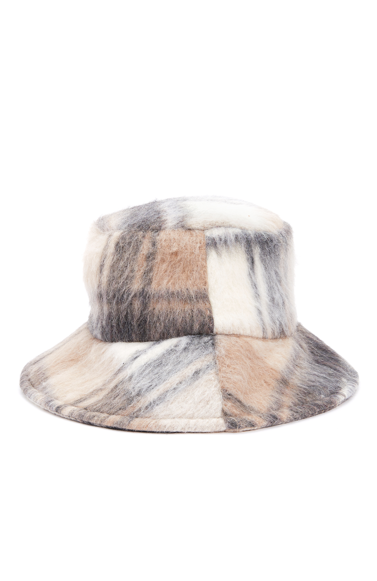 Kahverengi Kadın Bucket Şapka