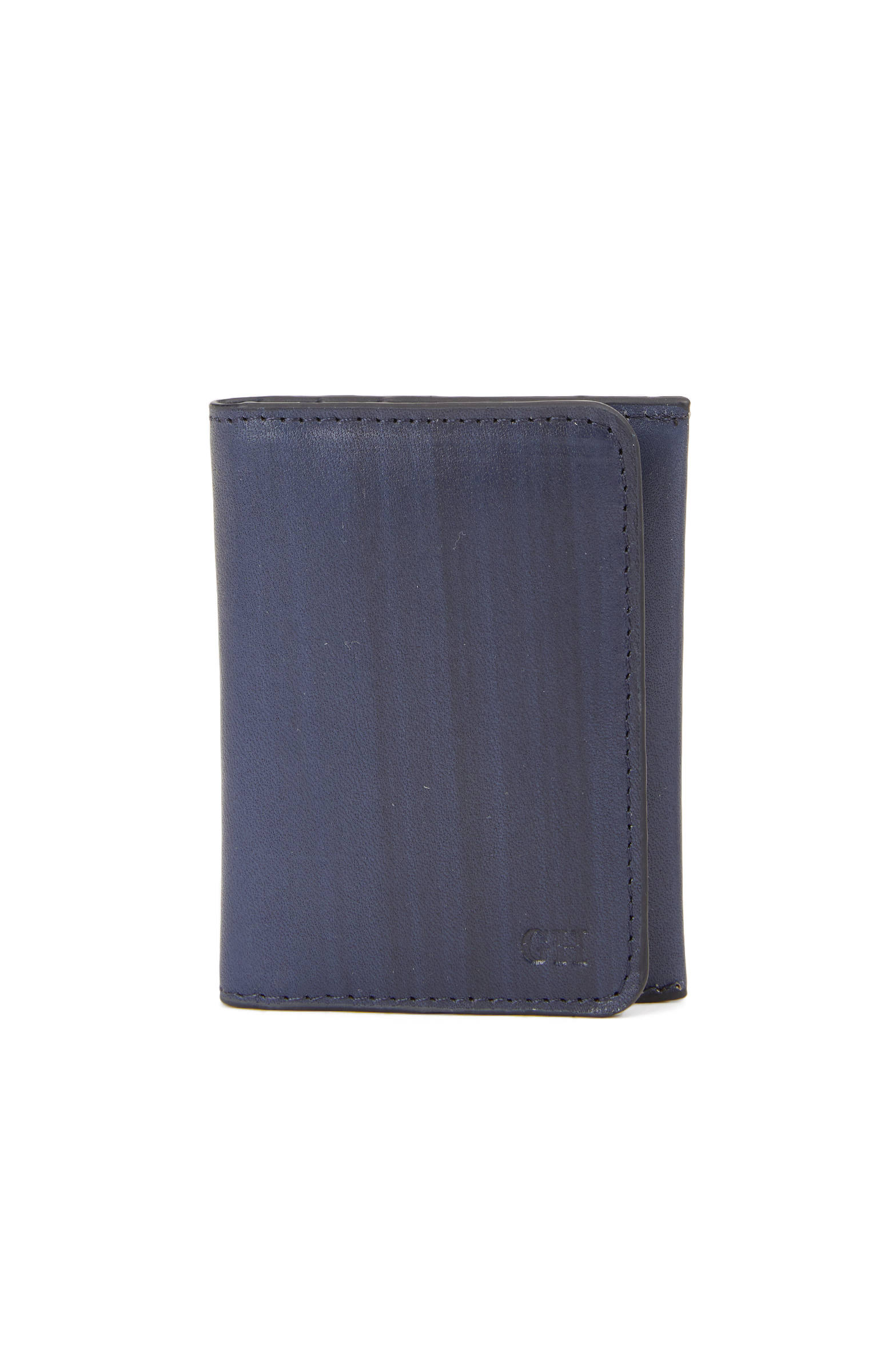 Lacivert Erkek Deri Kartlık