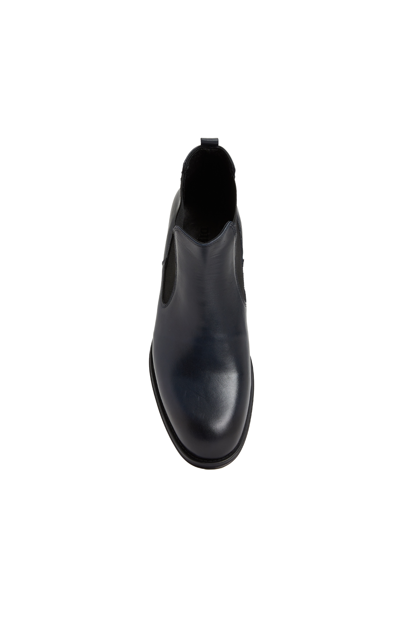 Lacivert Erkek Deri Bot