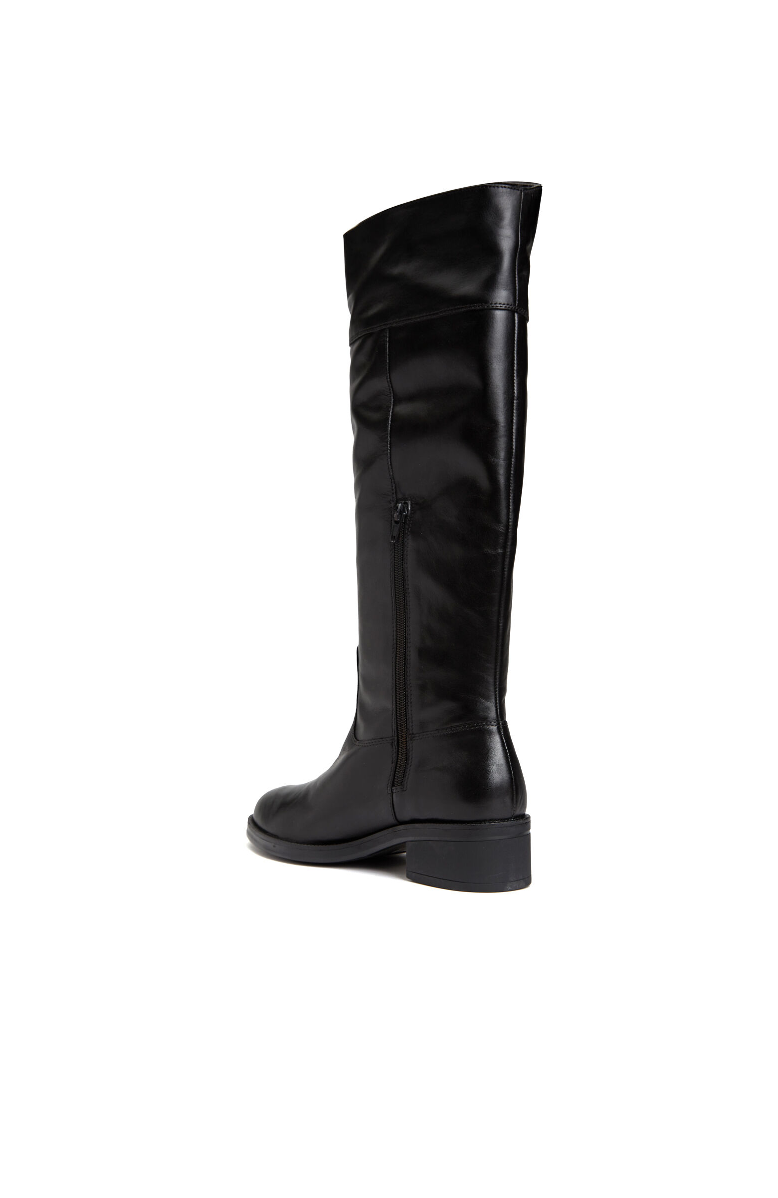 Siyah Kadın Deri Çizme