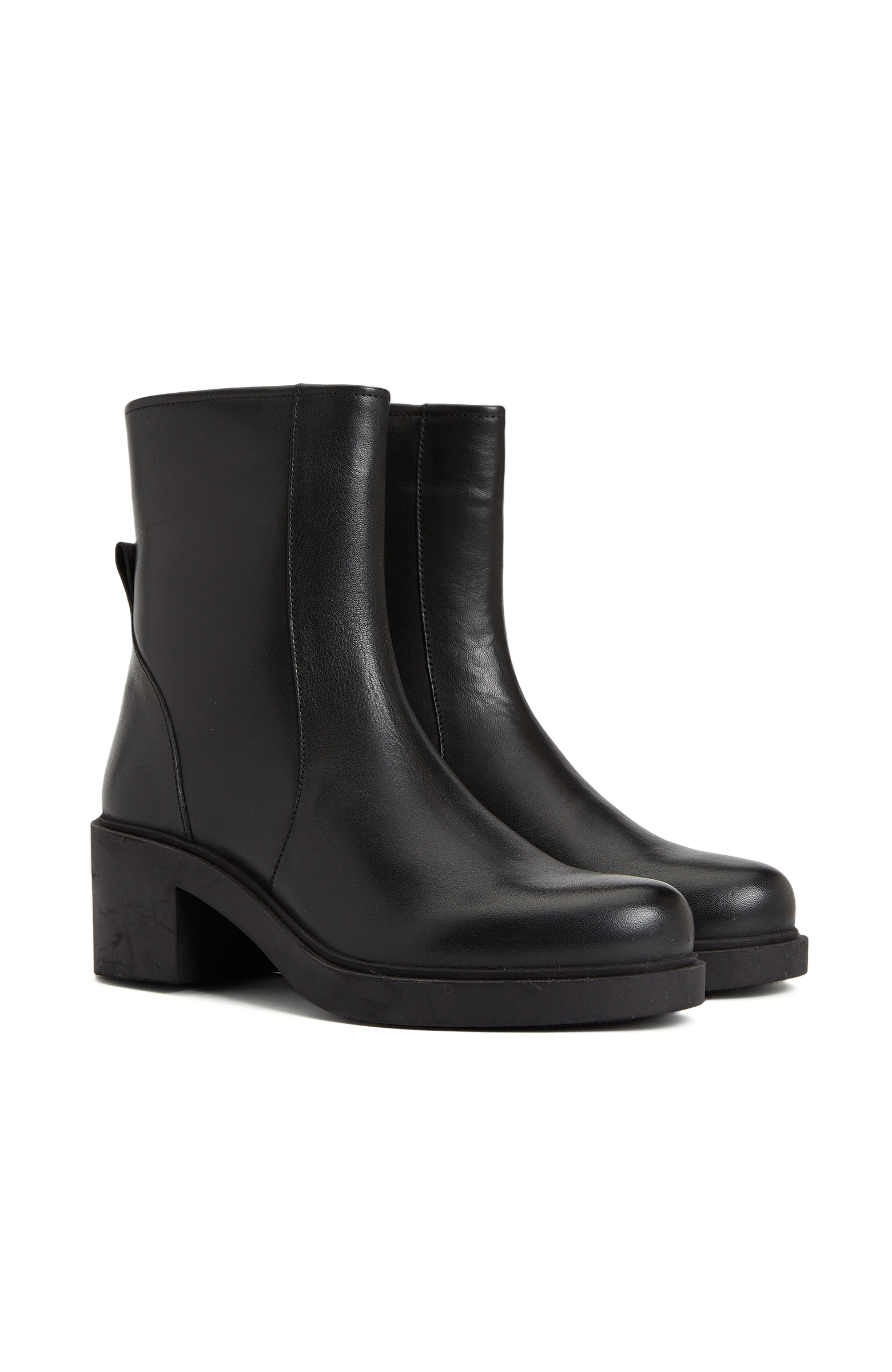 Siyah Kadın Deri Bot