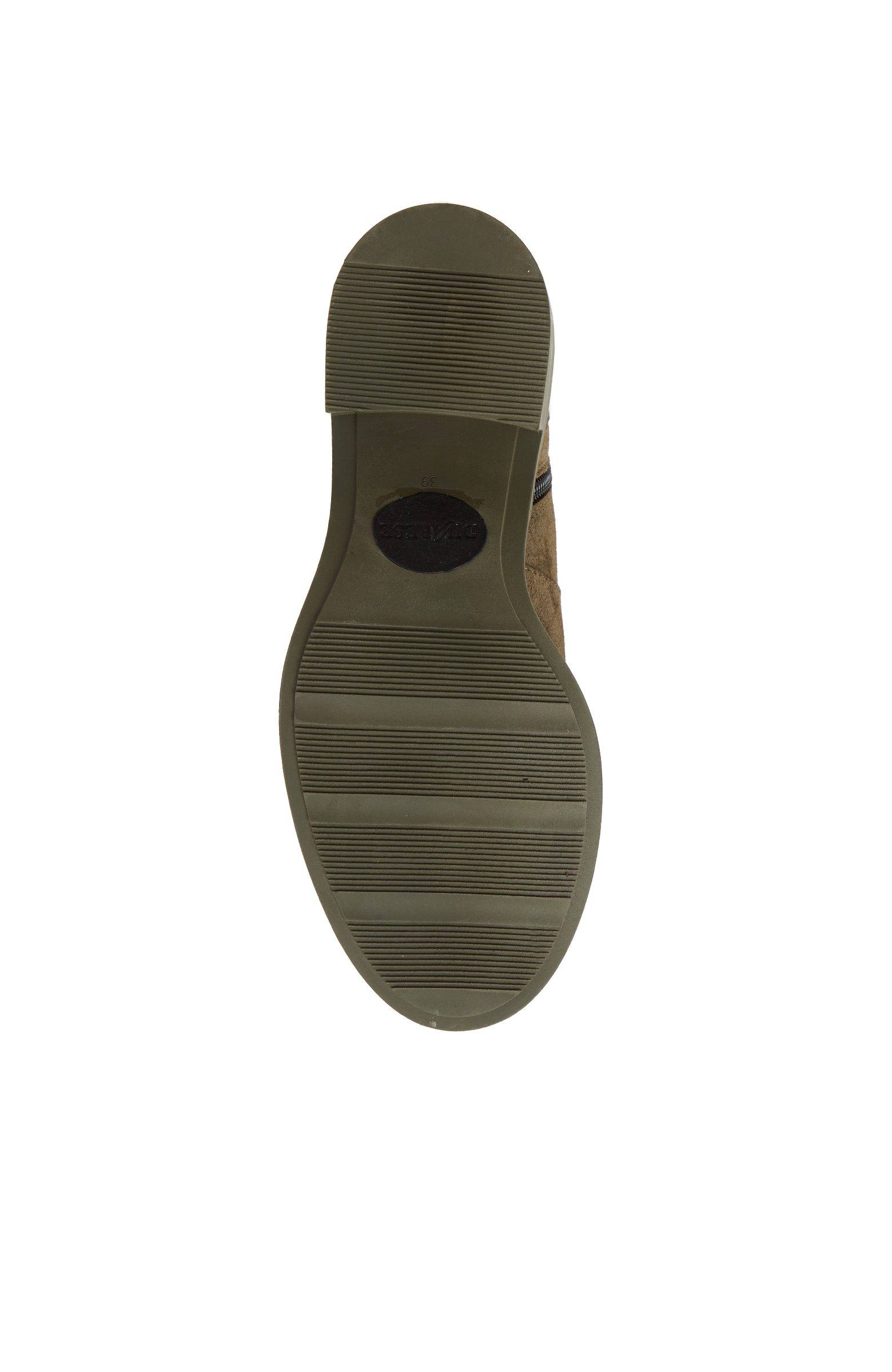 Haki Kadın Deri Bot