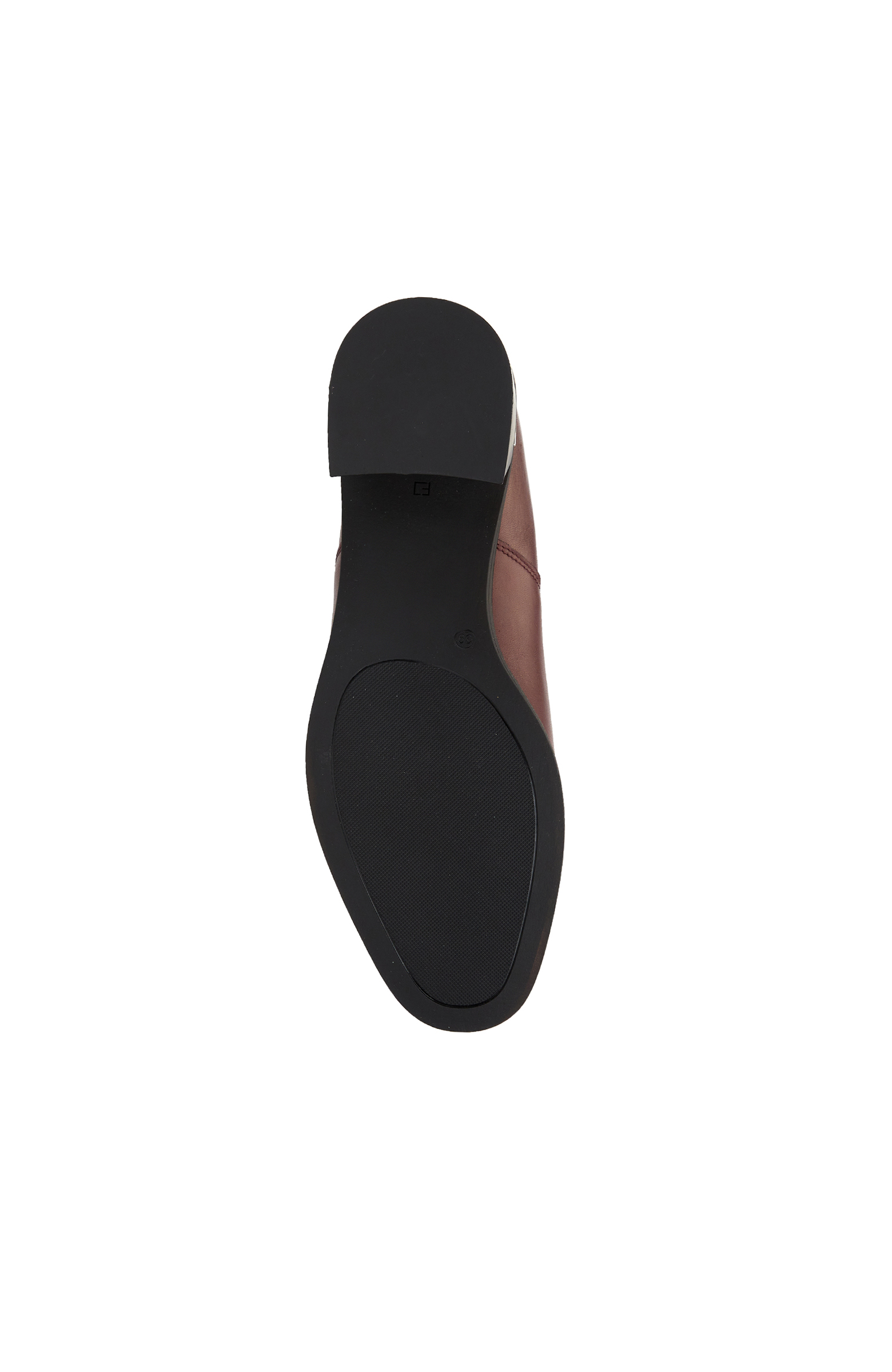 Bordo Kadın Deri Bot