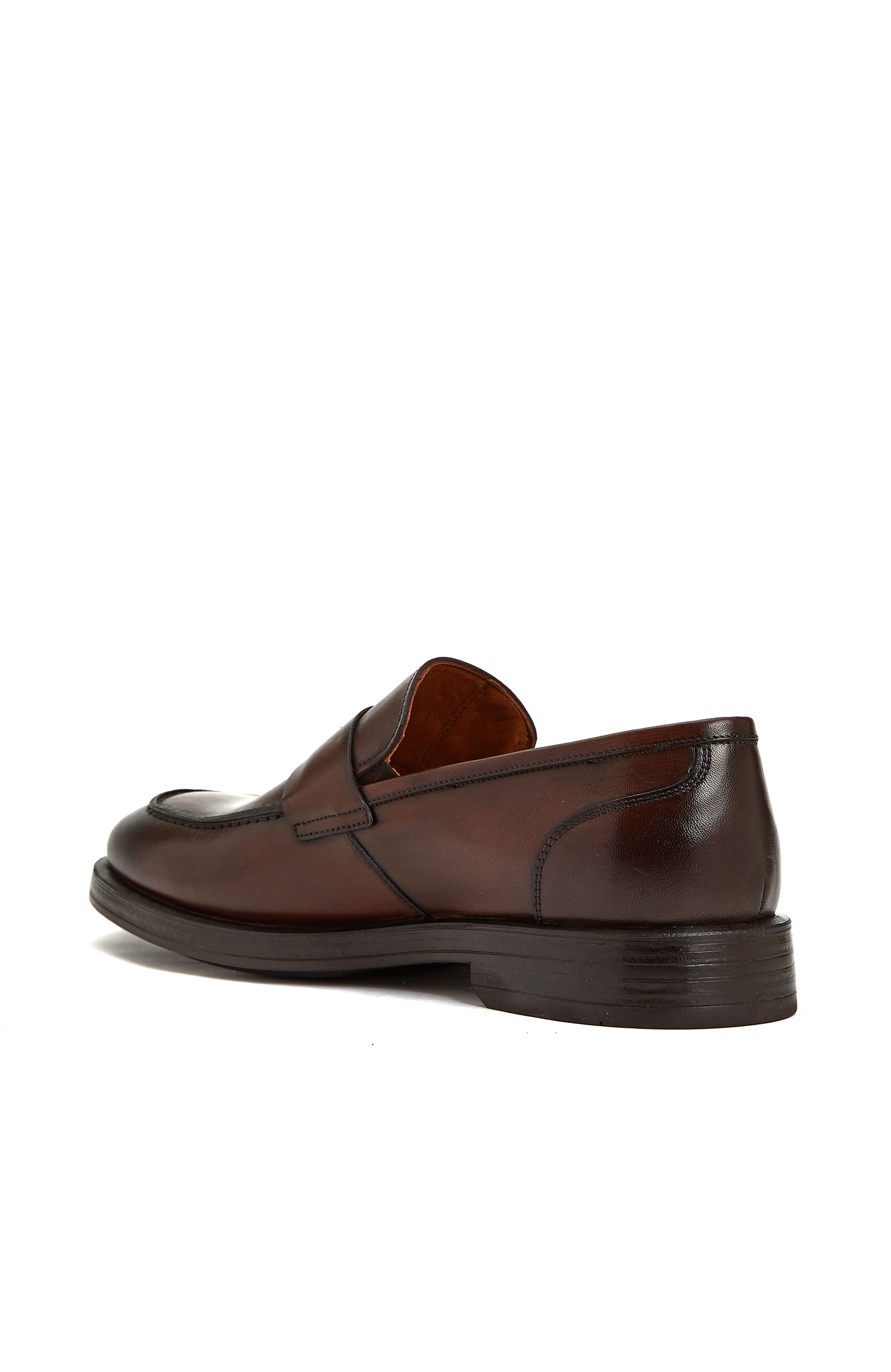 Kahverengi Erkek Deri Loafer