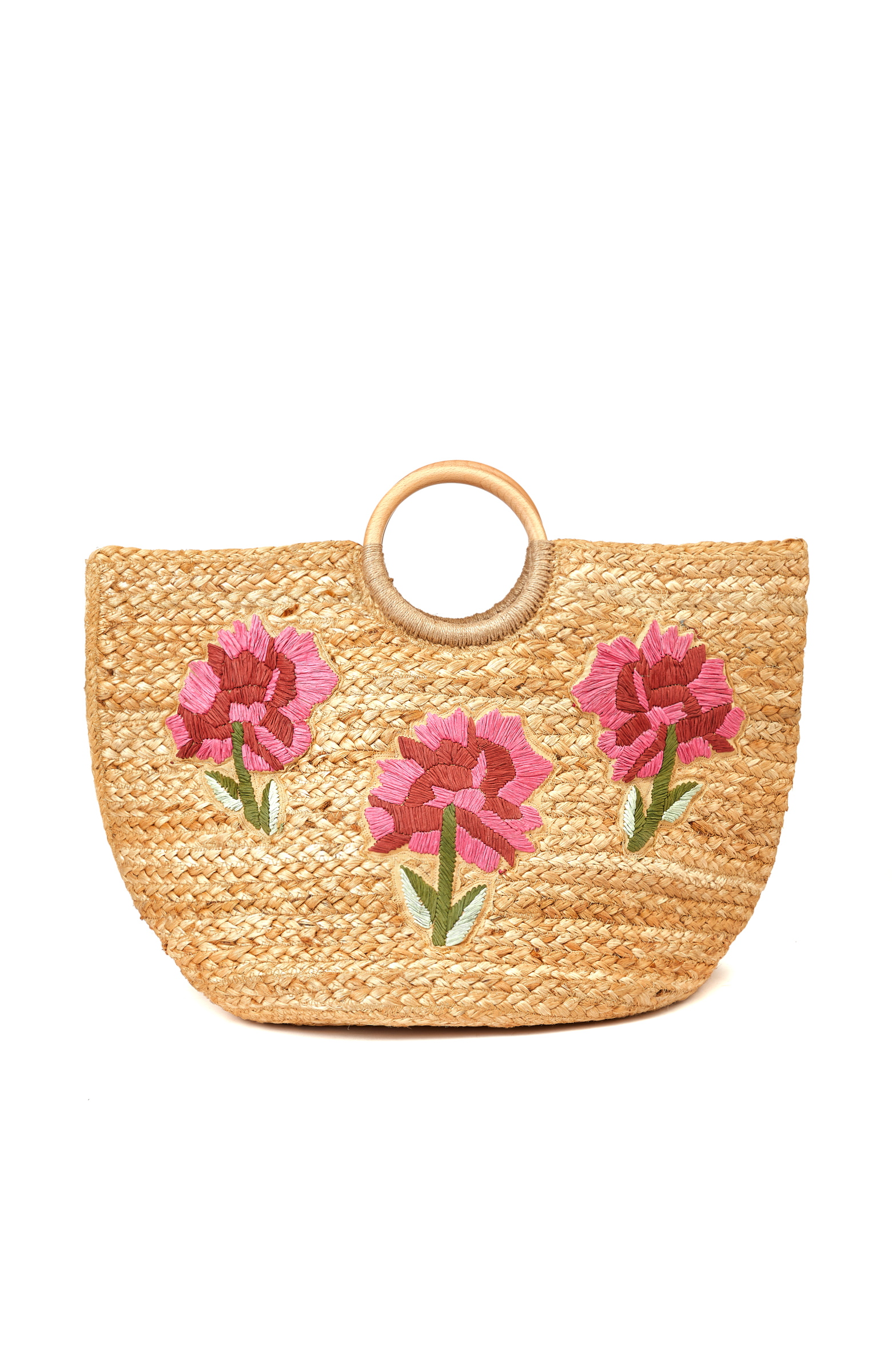 Naturel Kadın Kağıt Hasır Çanta