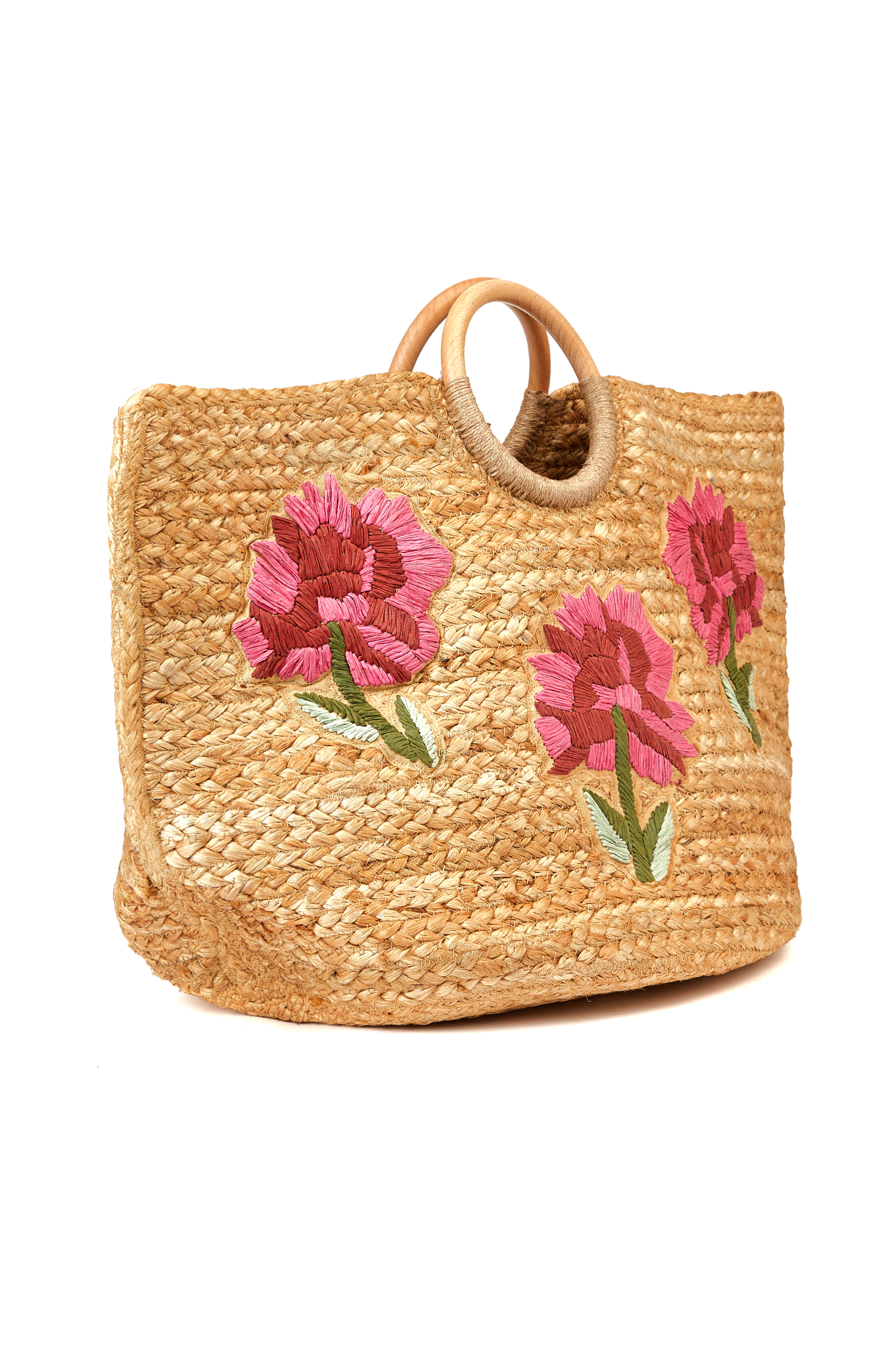 Naturel Kadın Kağıt Hasır Çanta