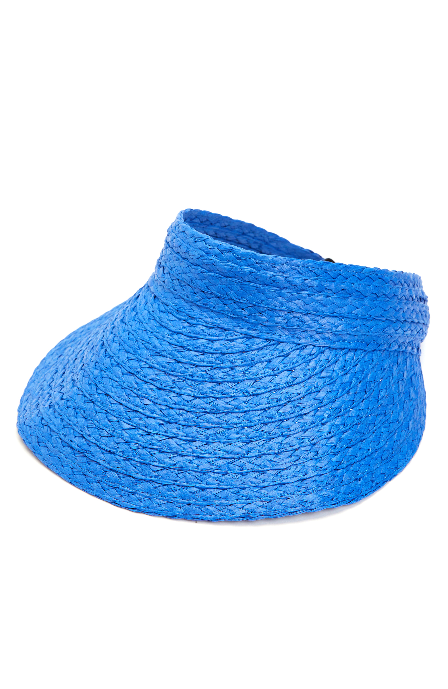 Lacivert Kadın Hasır Şapka