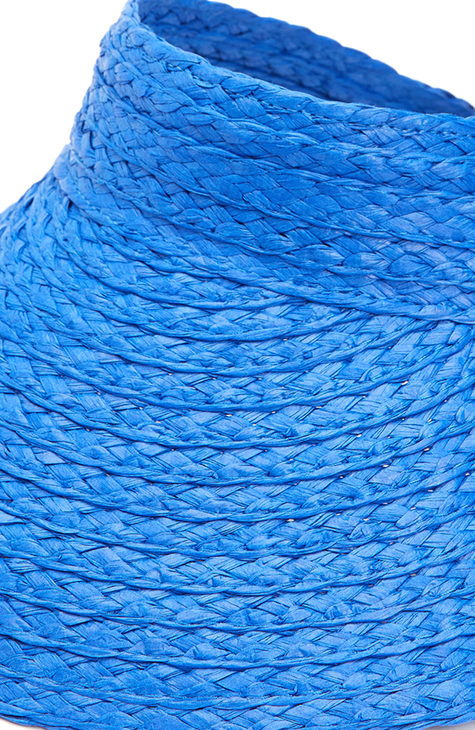 Lacivert Kadın Hasır Şapka