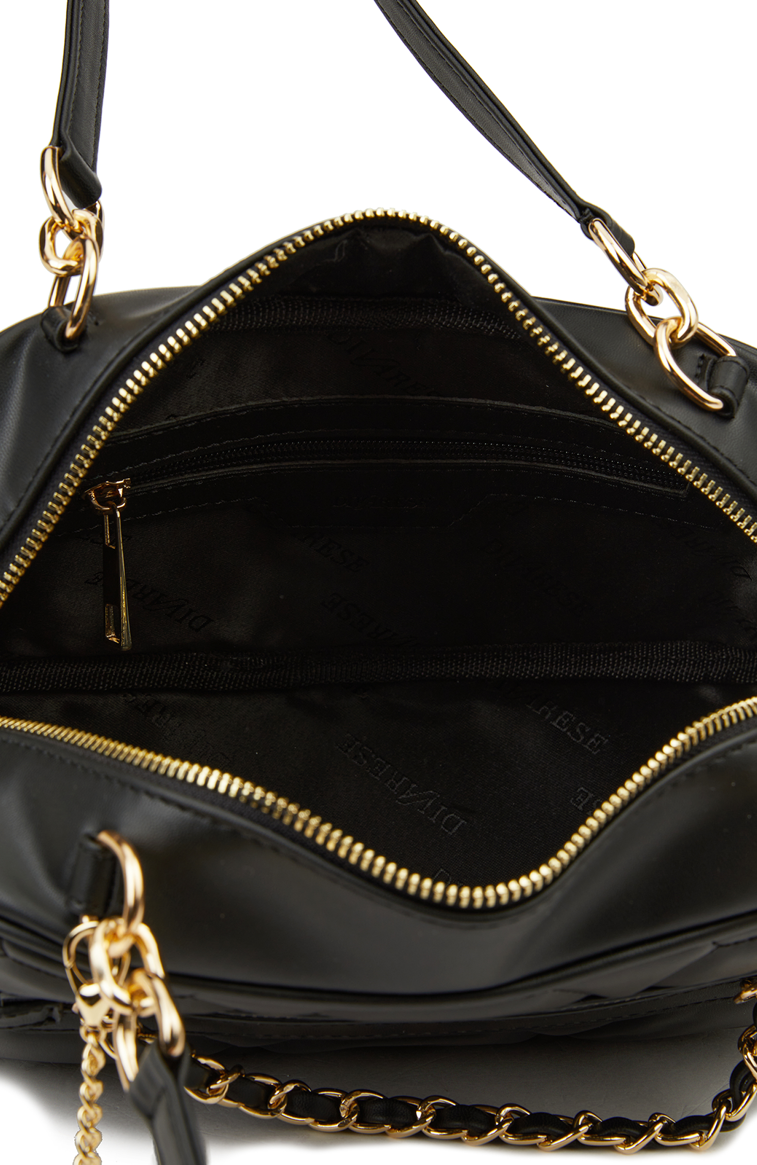 Siyah Kapitoneli Kadın Omuz Çantası