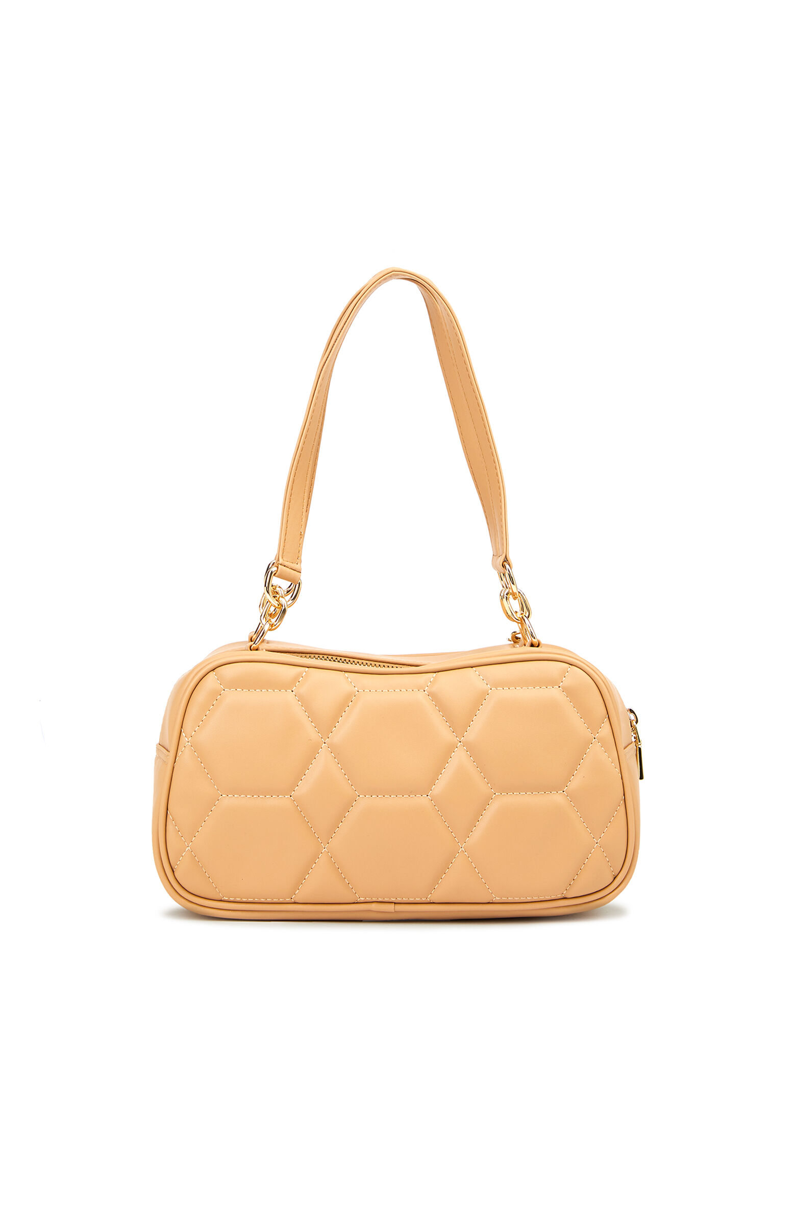 Nude Kapitoneli Kadın Omuz Çantası