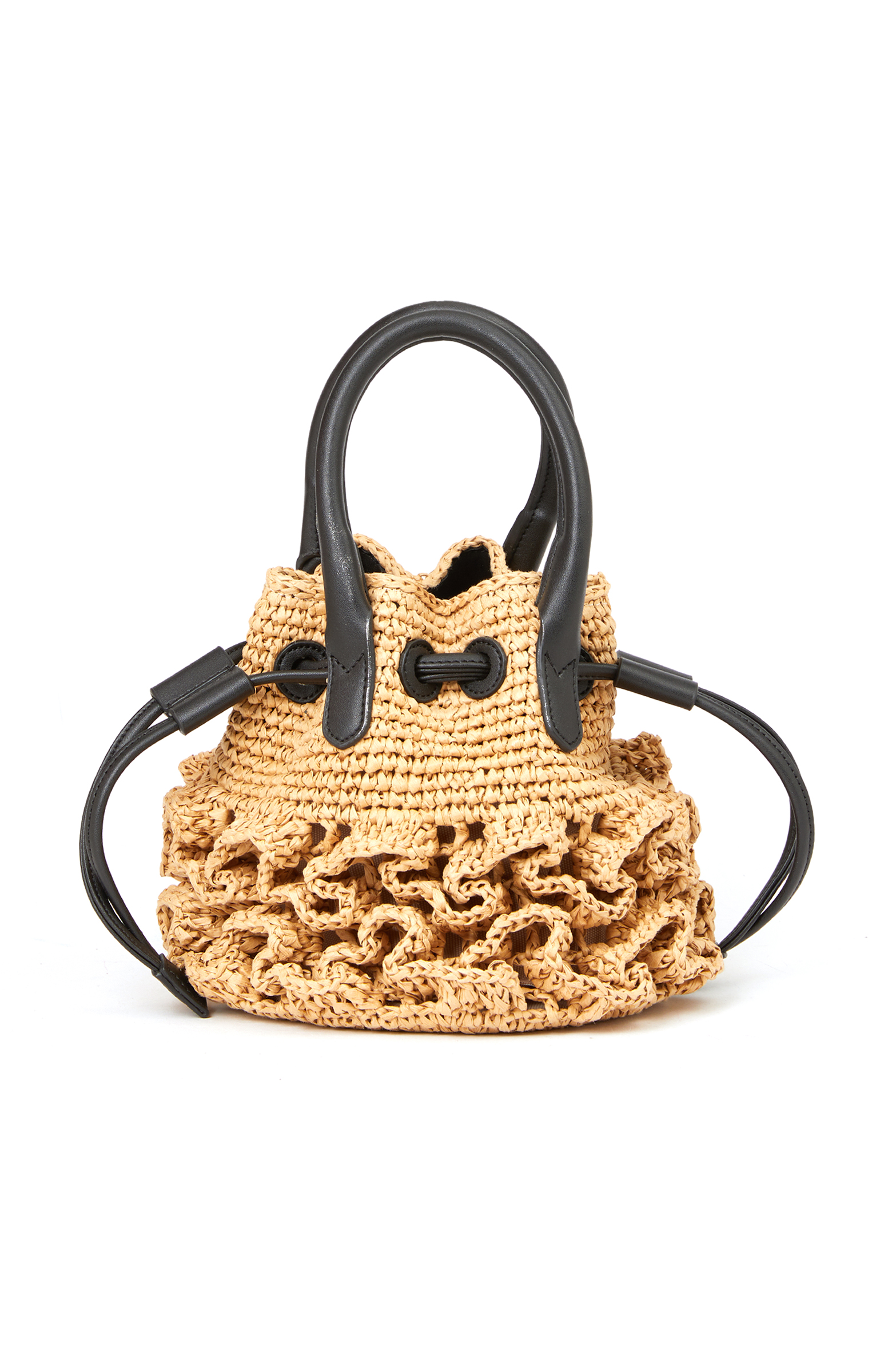 Bej Kadın Hasır Çanta