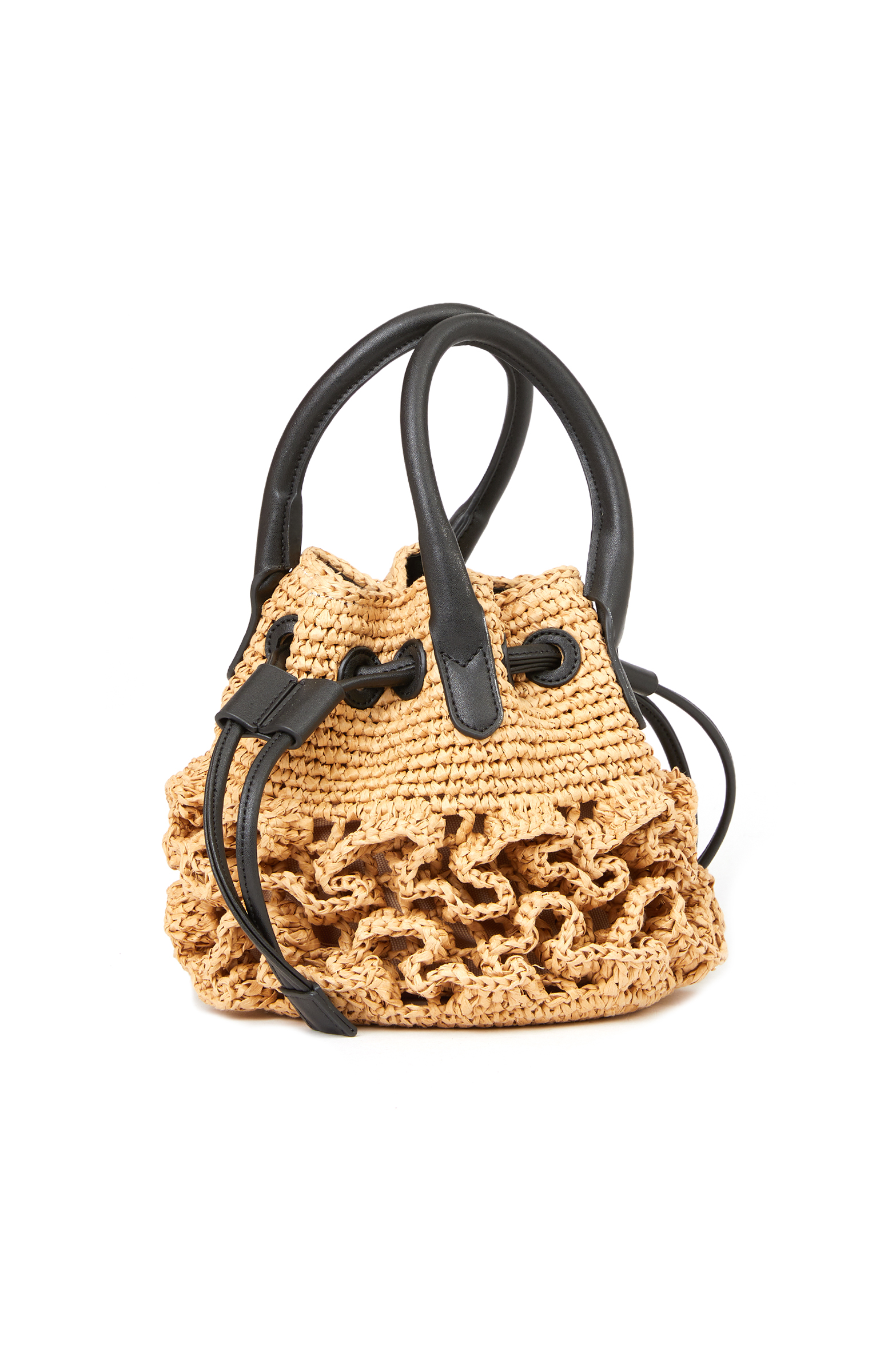 Bej Kadın Hasır Çanta