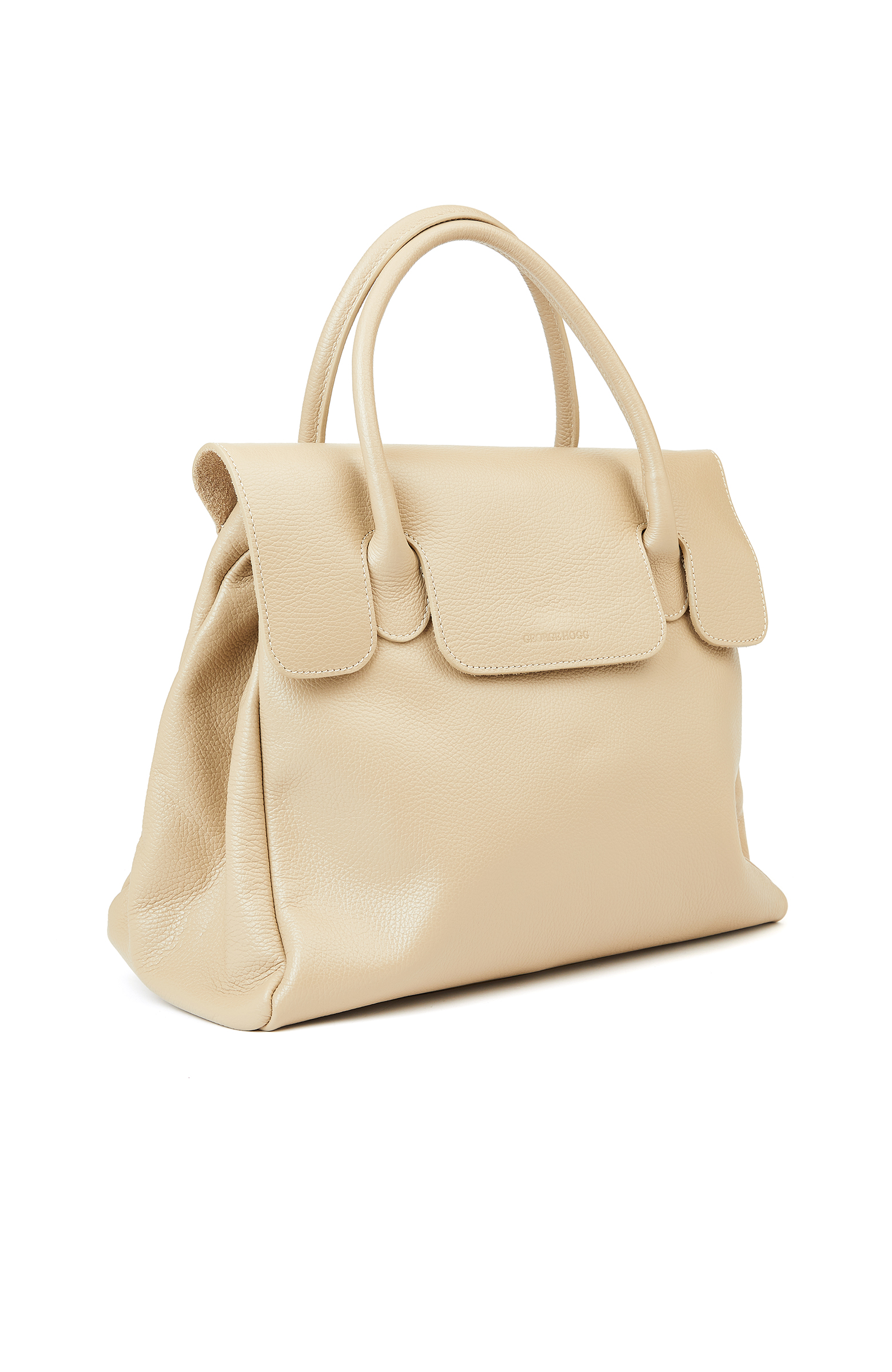 Bej Kadın Deri Çanta