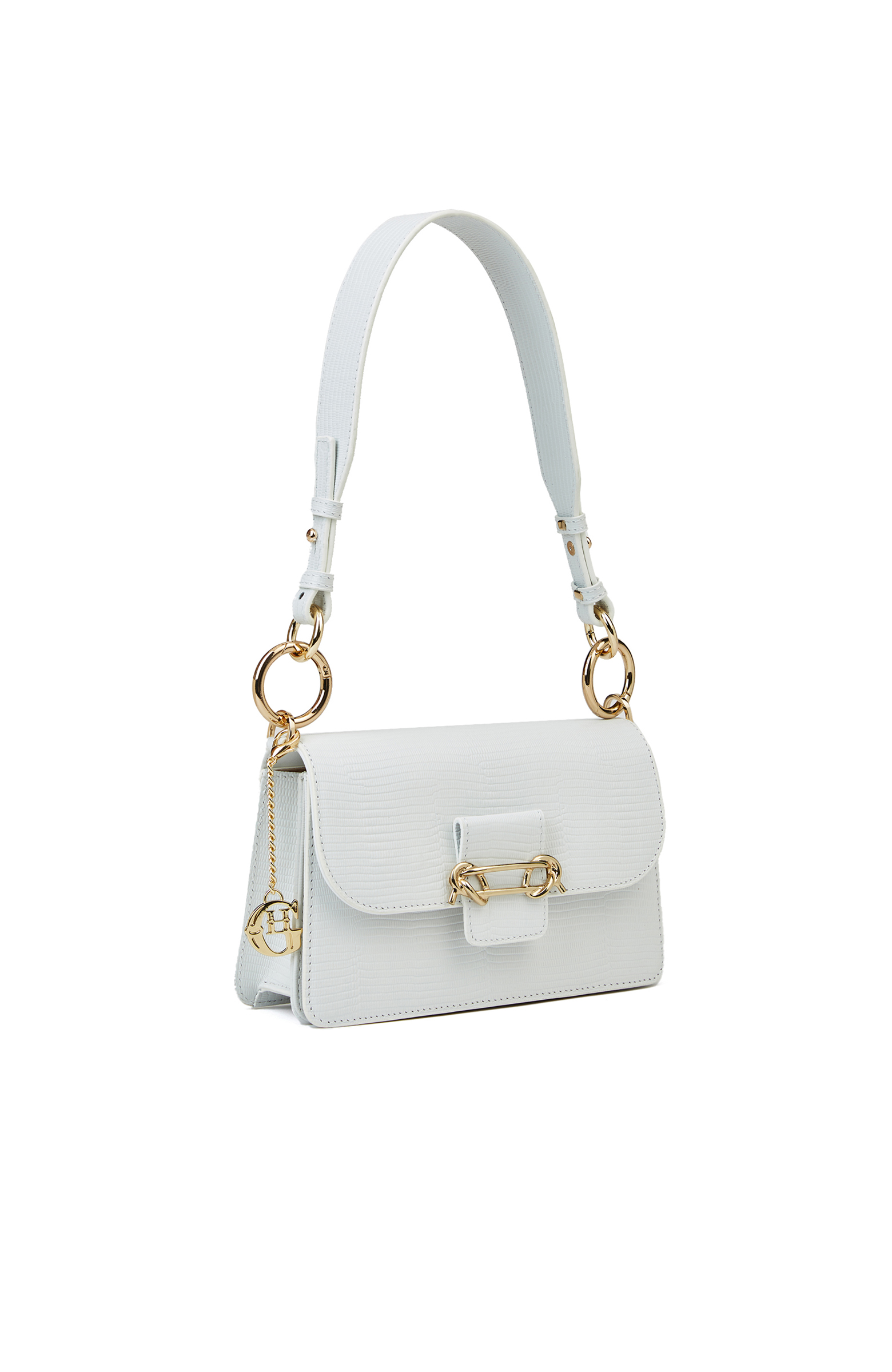 Beyaz Kadın Deri Çanta