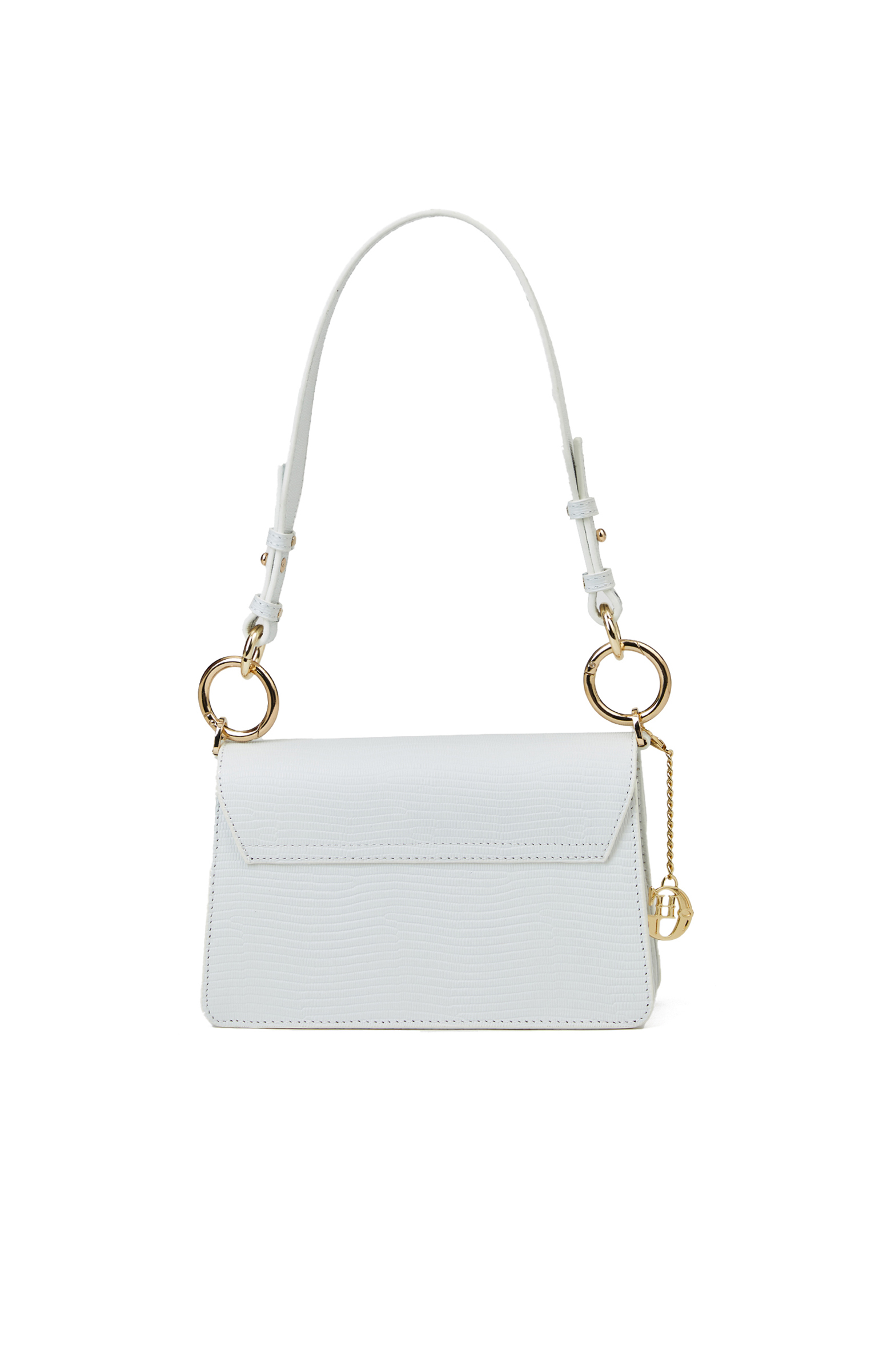 Beyaz Kadın Deri Çanta