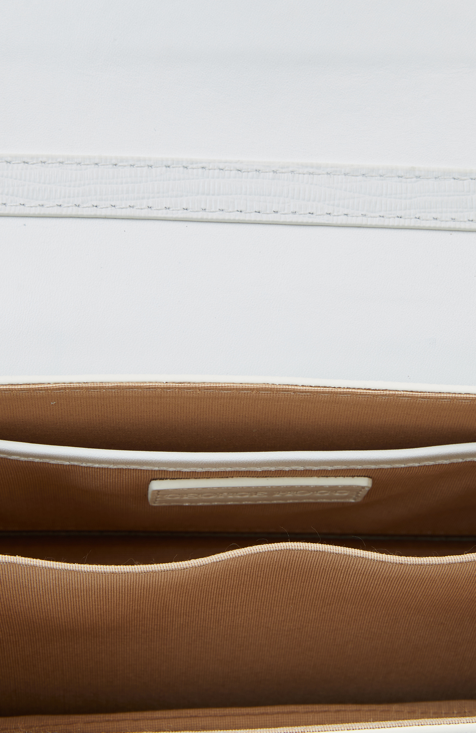 Beyaz Kadın Deri Çanta