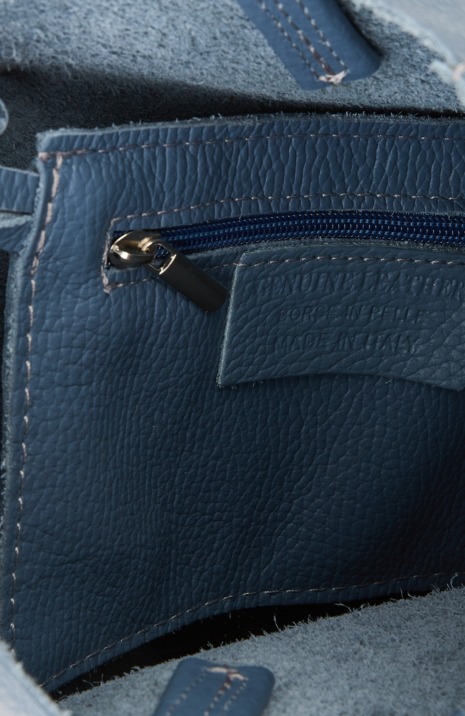 Mavi Kadın Deri Çanta