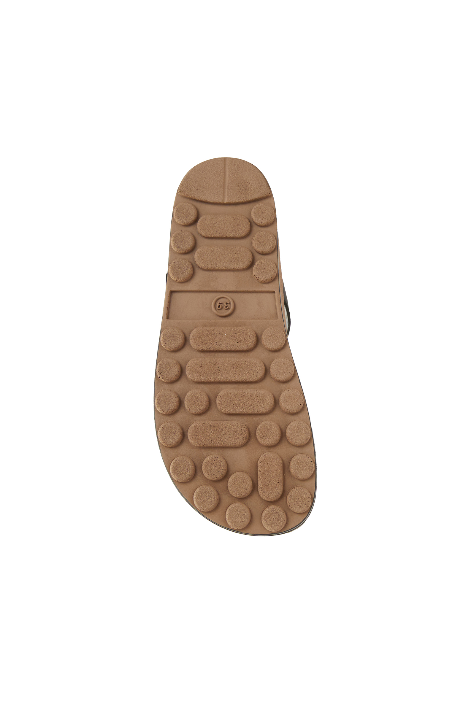 Siyah Kadın Deri Terlik