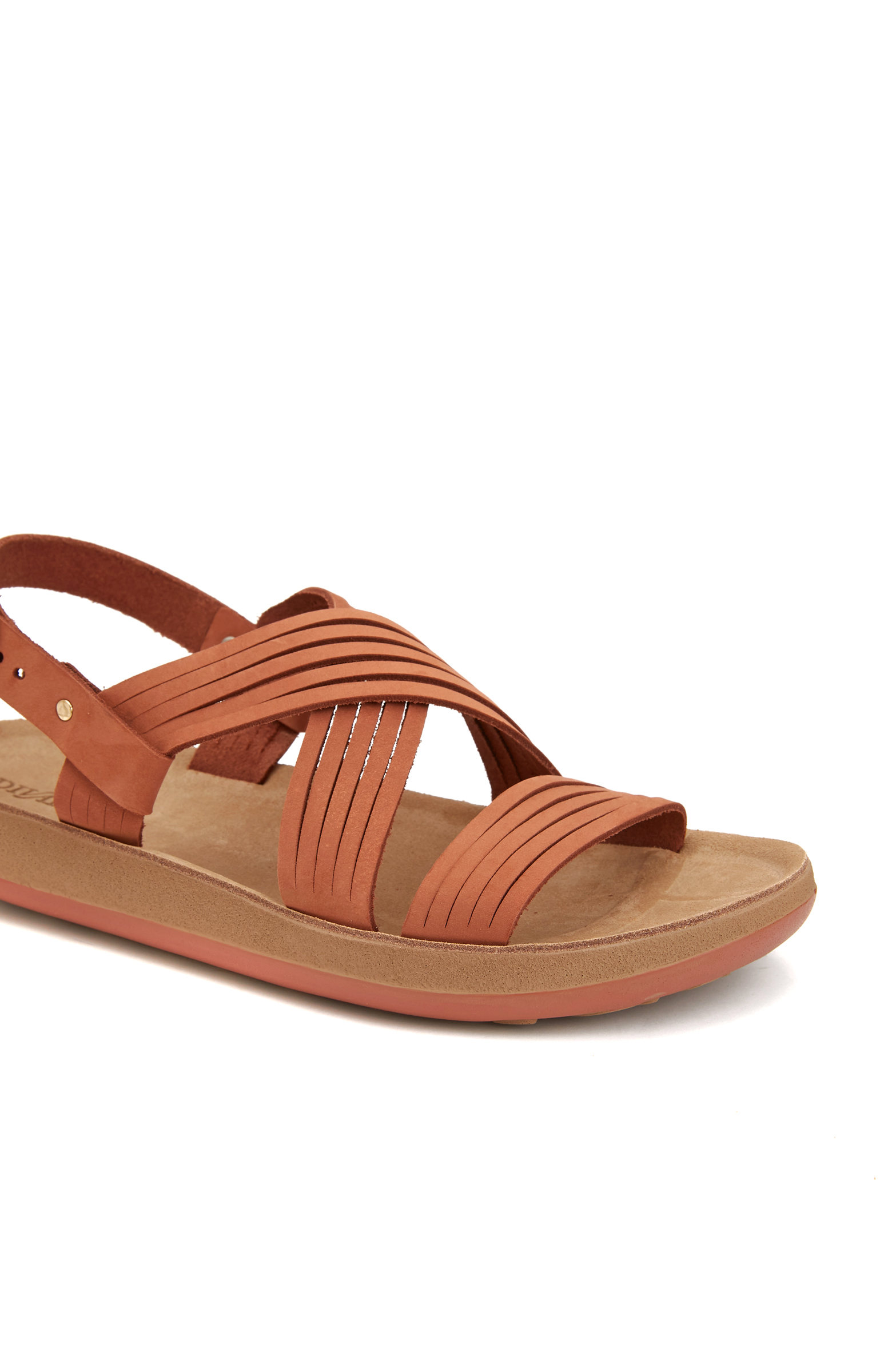 Somon Kadın Deri Sandalet