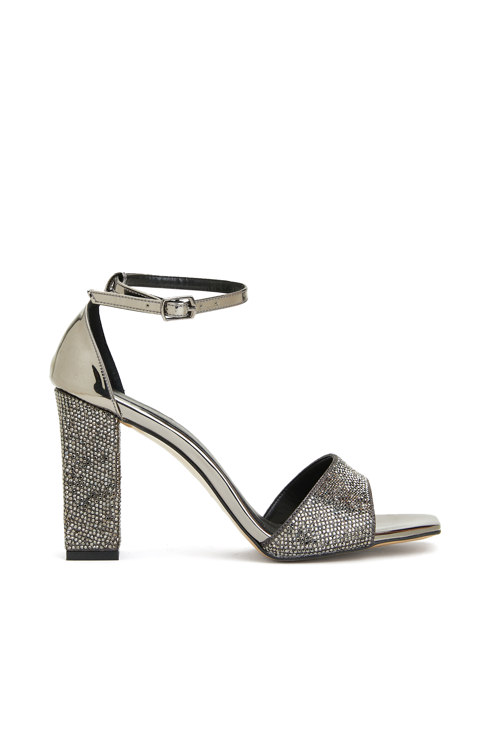 Platin Kadın Sandalet