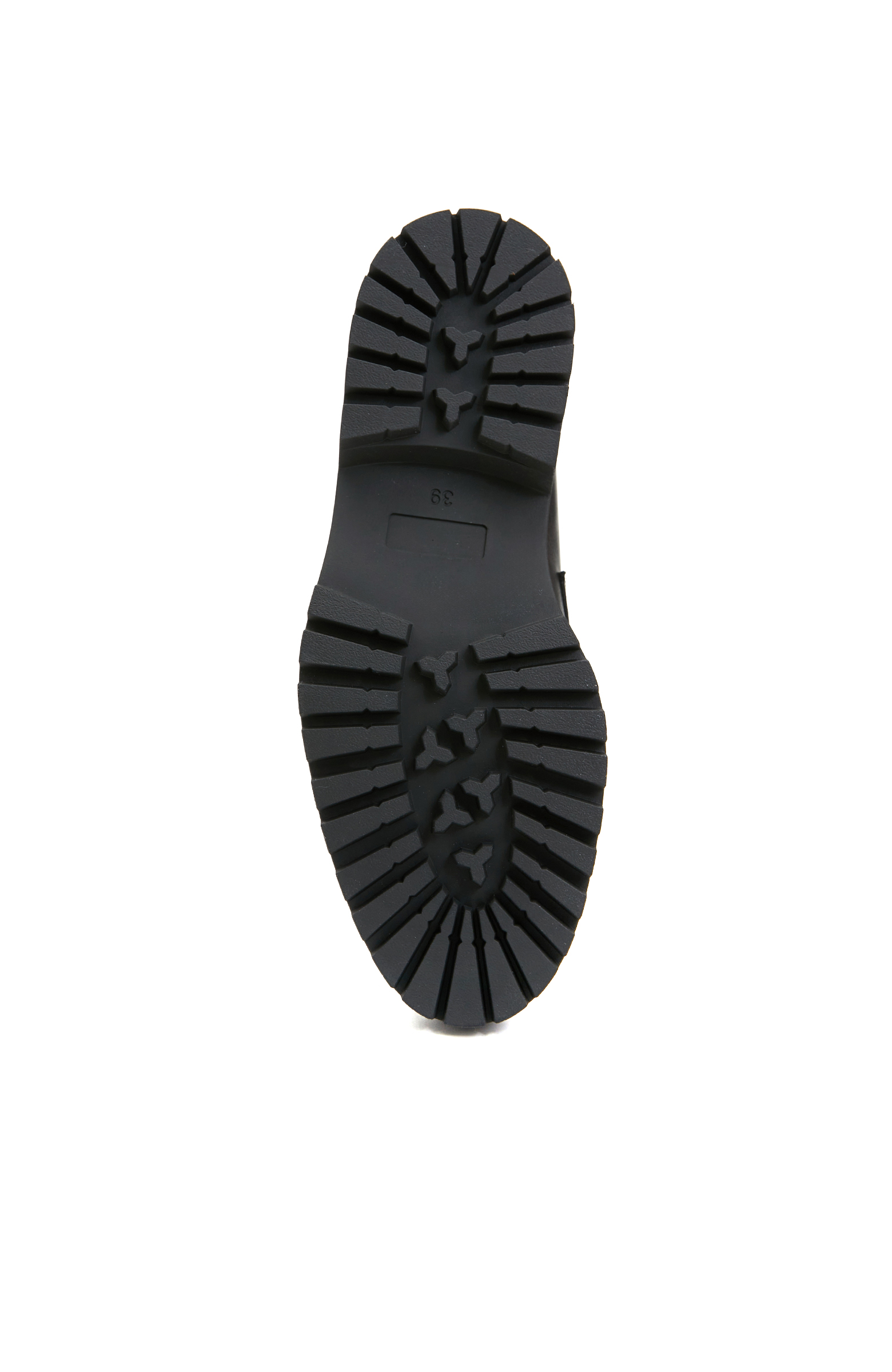 Siyah Kadın Deri Loafer