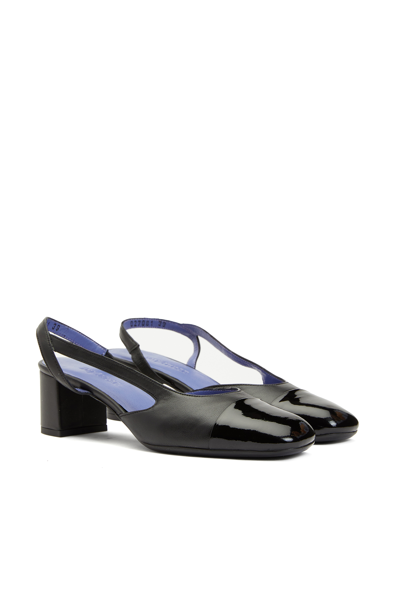 Siyah Kadın Deri Stiletto_1