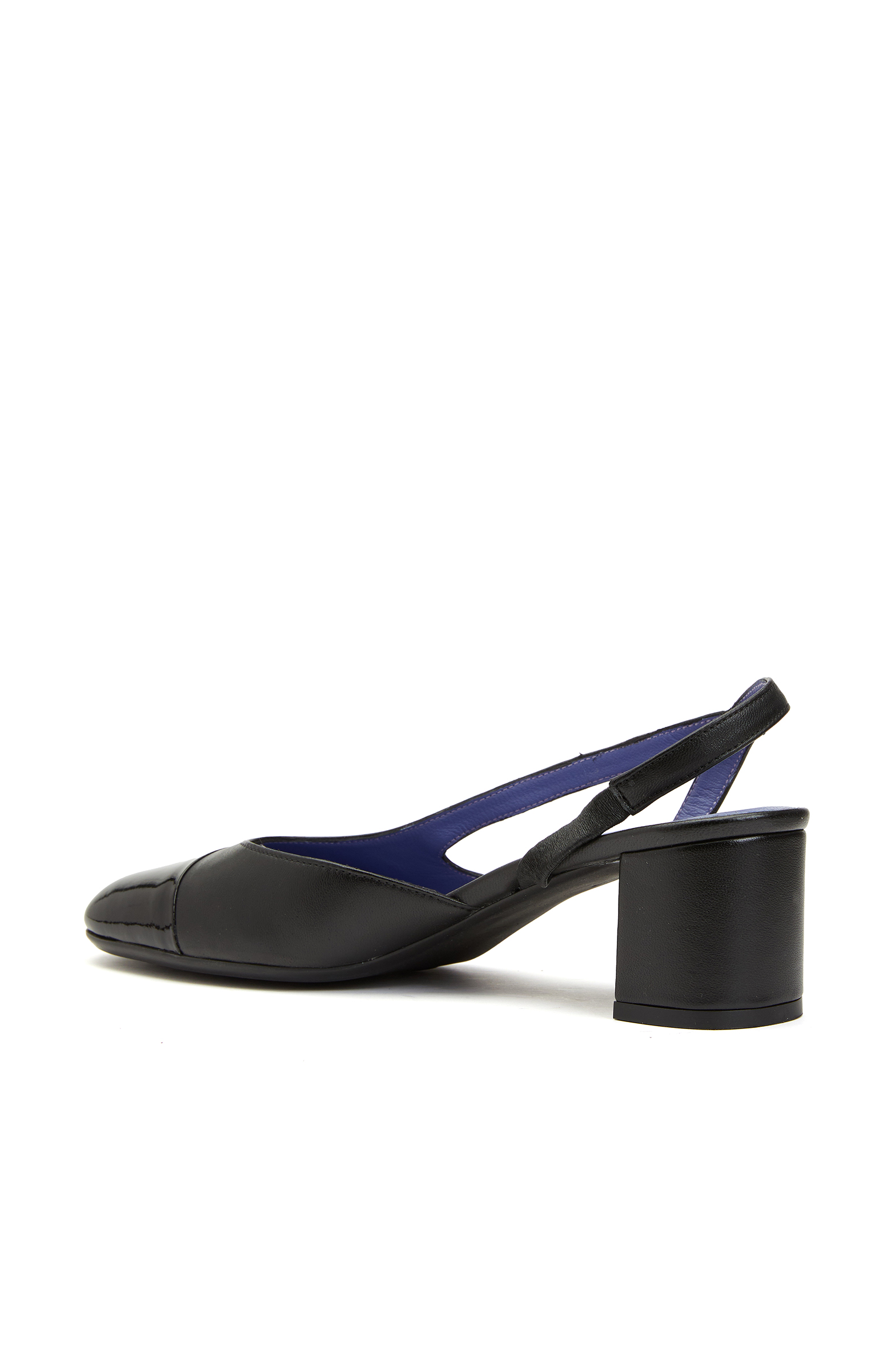 Siyah Kadın Deri Stiletto_2