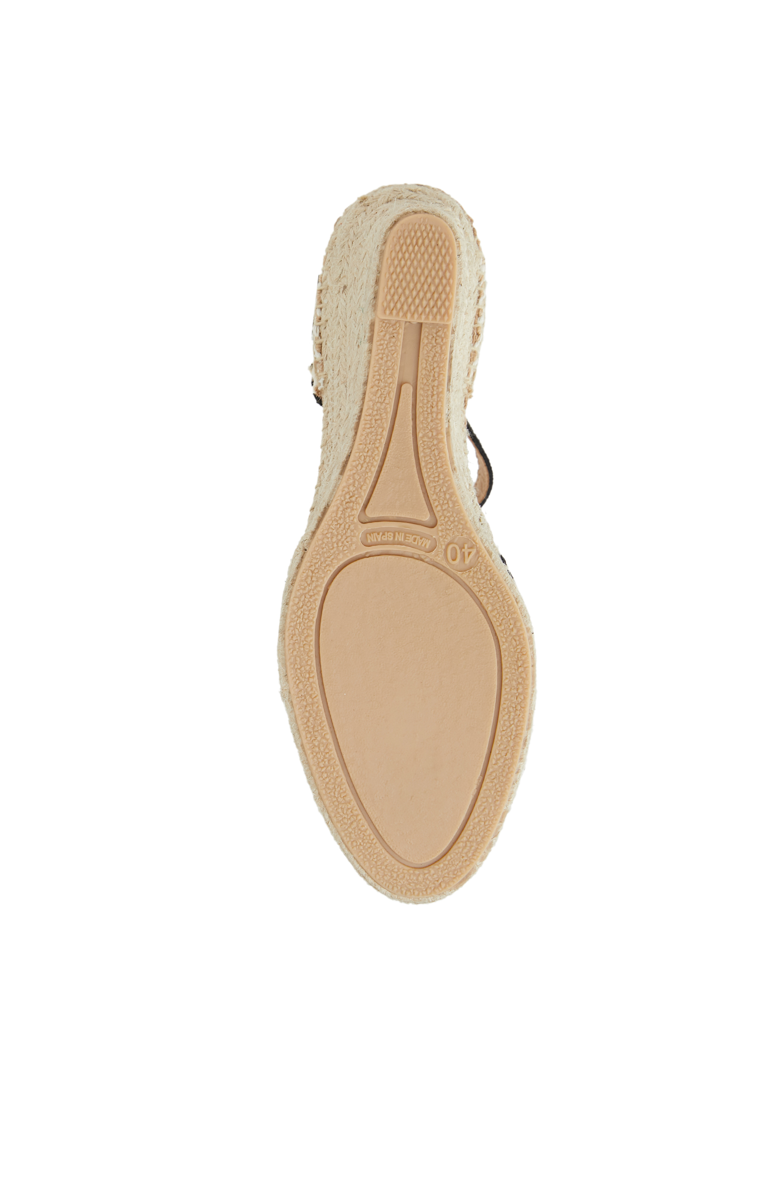 Siyah Kadın Süet Espadril