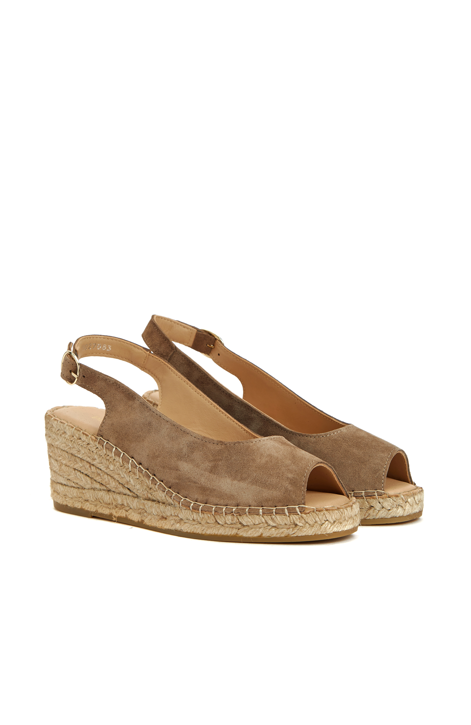 Taba Kadın Deri Espadril