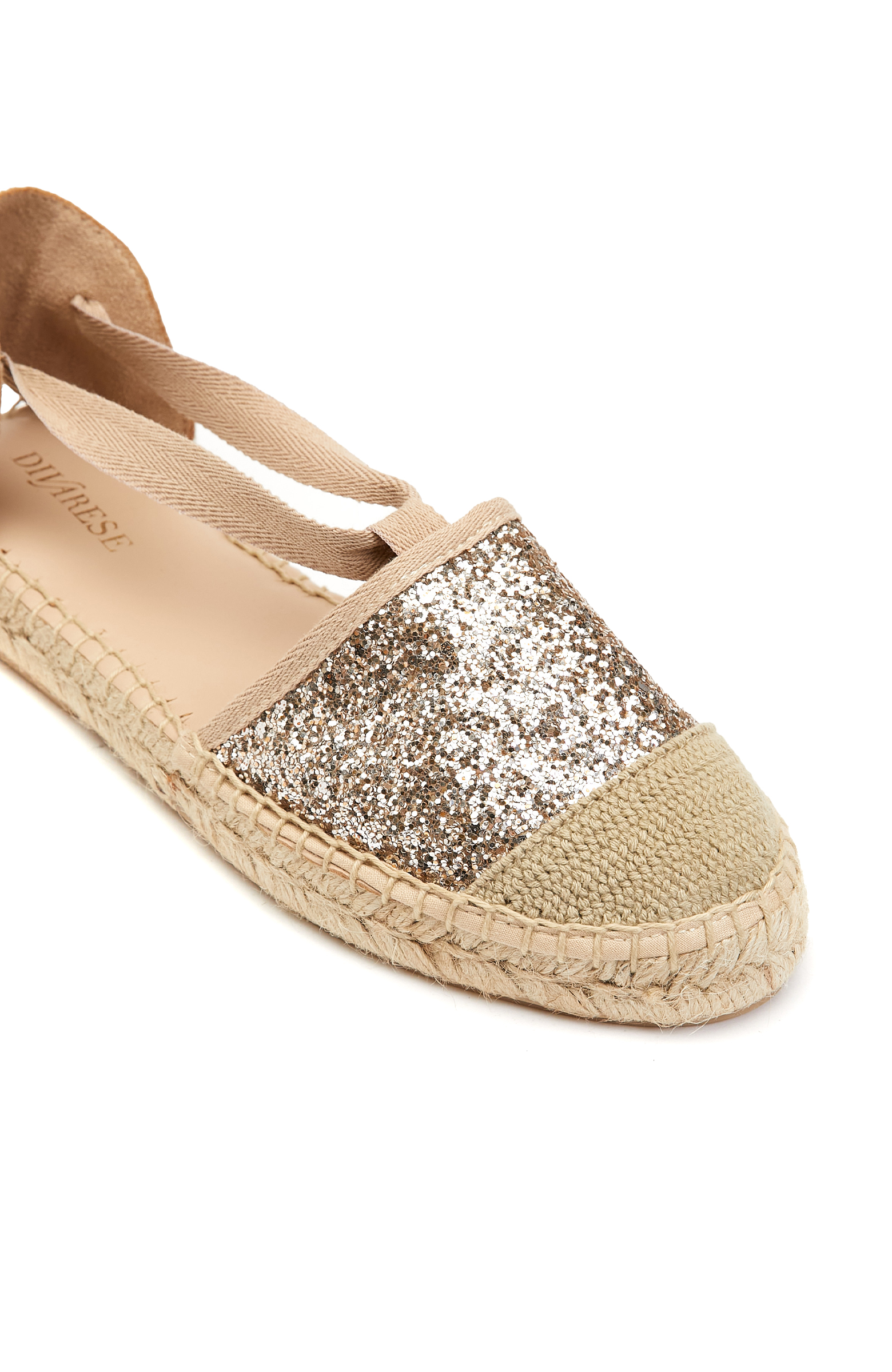 Bej Kadın Hasır Espadril