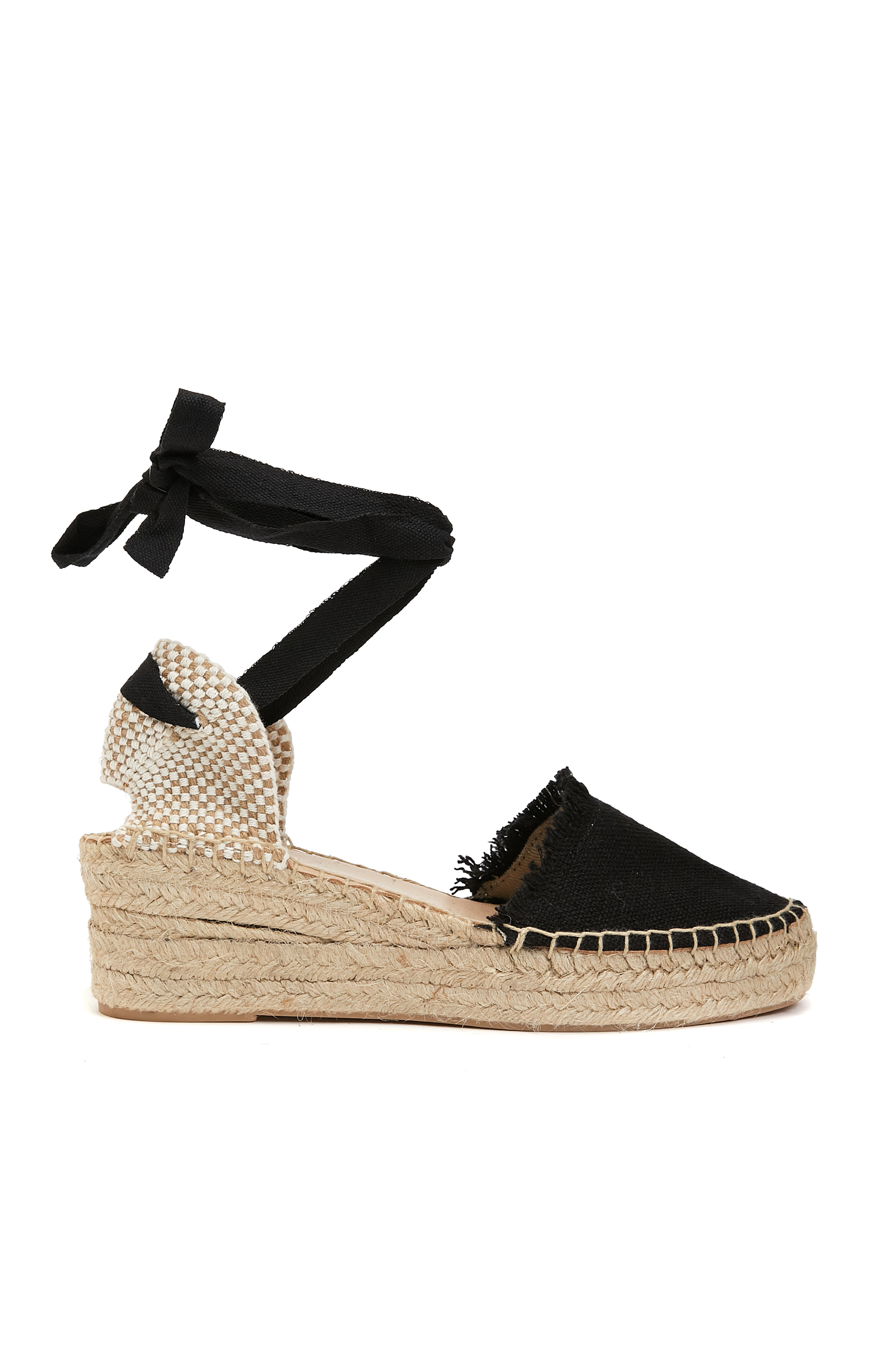 Siyah Kadın Espadril