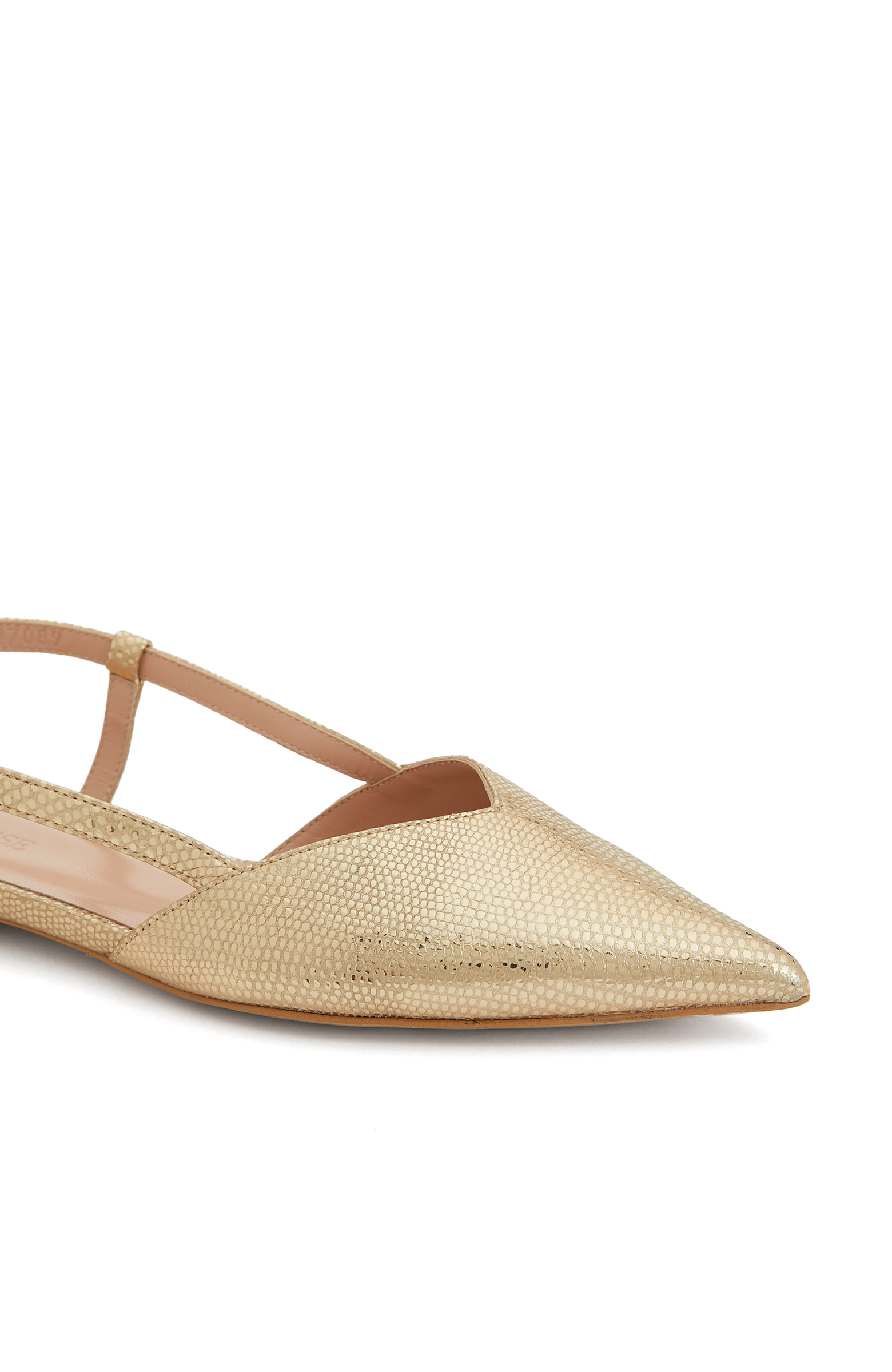 Gold Kadın Deri Babet