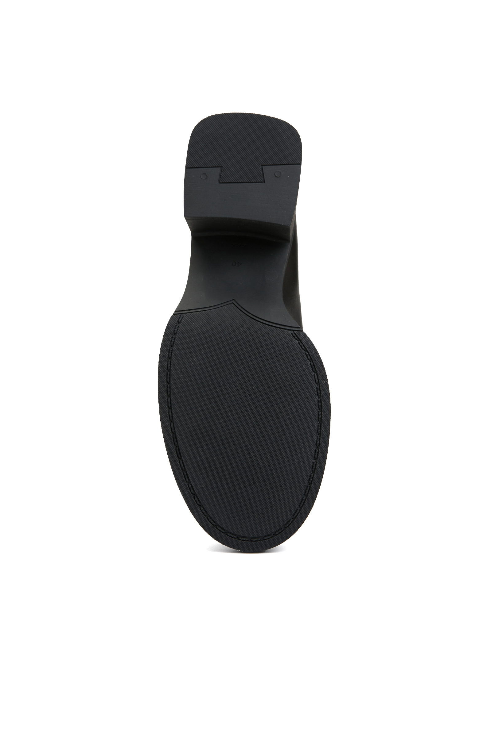 Siyah Kadın Deri Loafer