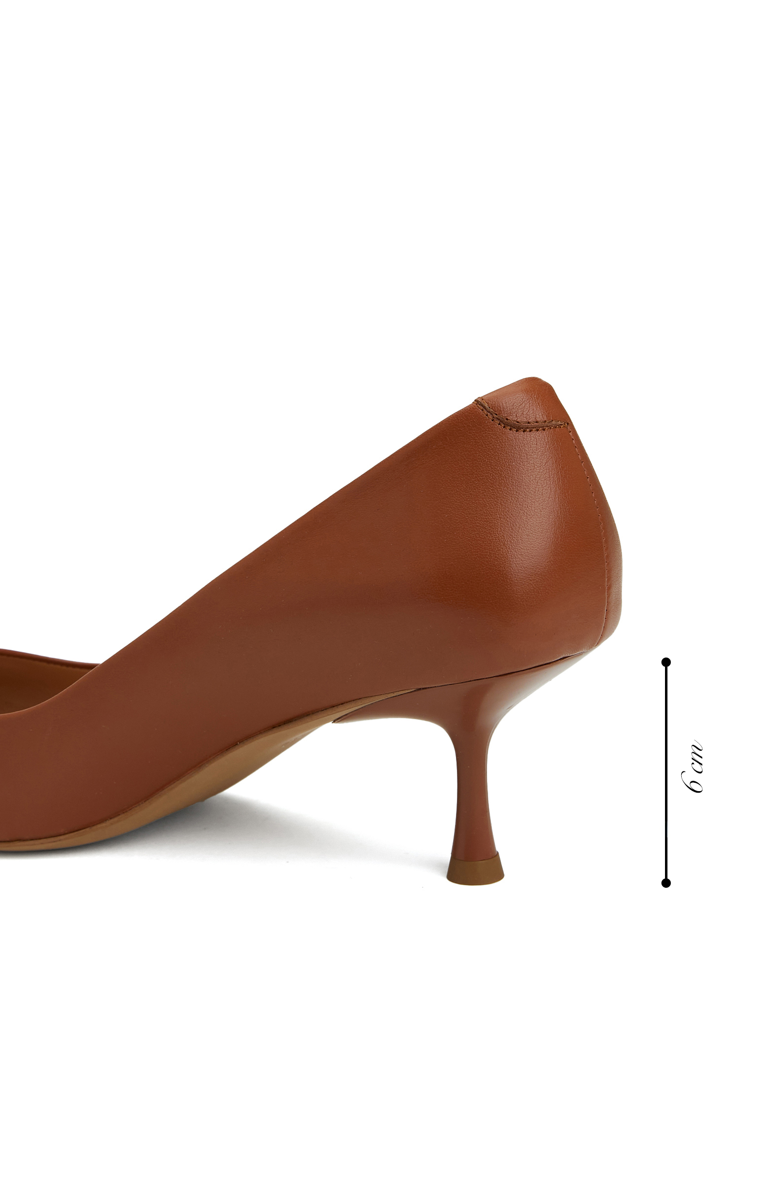 Taba Deri Kadın Ayakkabı